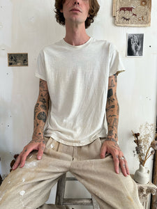 1980s Well-Worn White Blank (L)