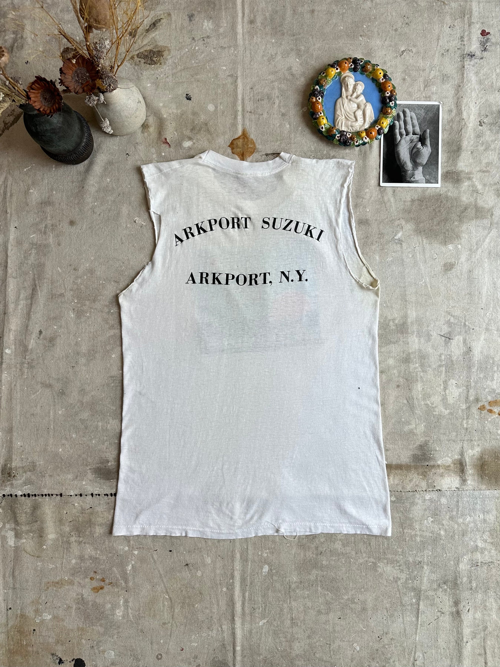 1970s Thrashed Suzuki Muscle Tee