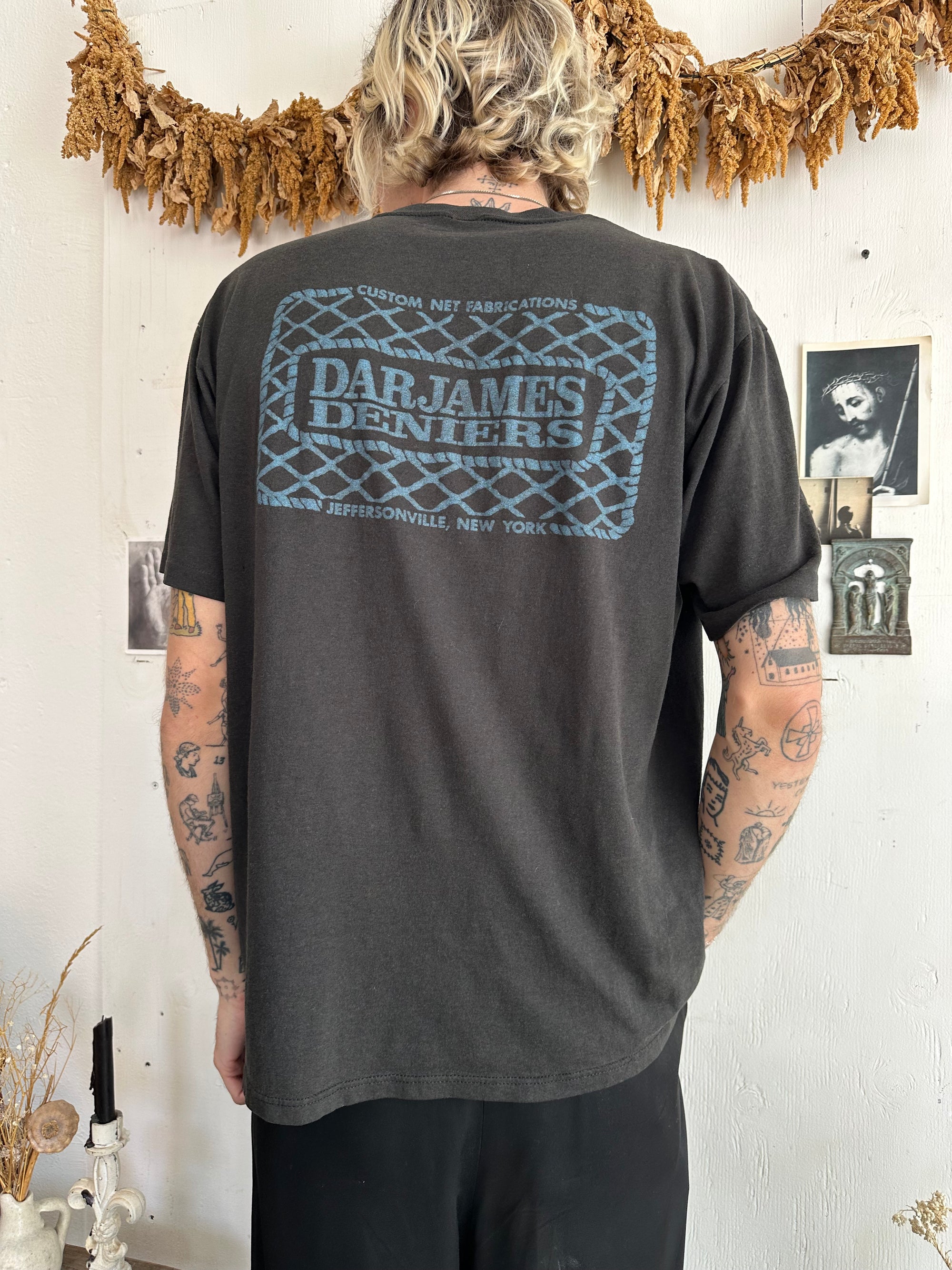 1980s Faded Custom Net Fabrications Tee