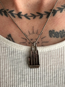 Vintage Chapel Necklace (17”)