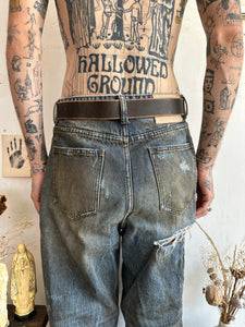 Vintage Map of Eternity Belt (32” - 36”)