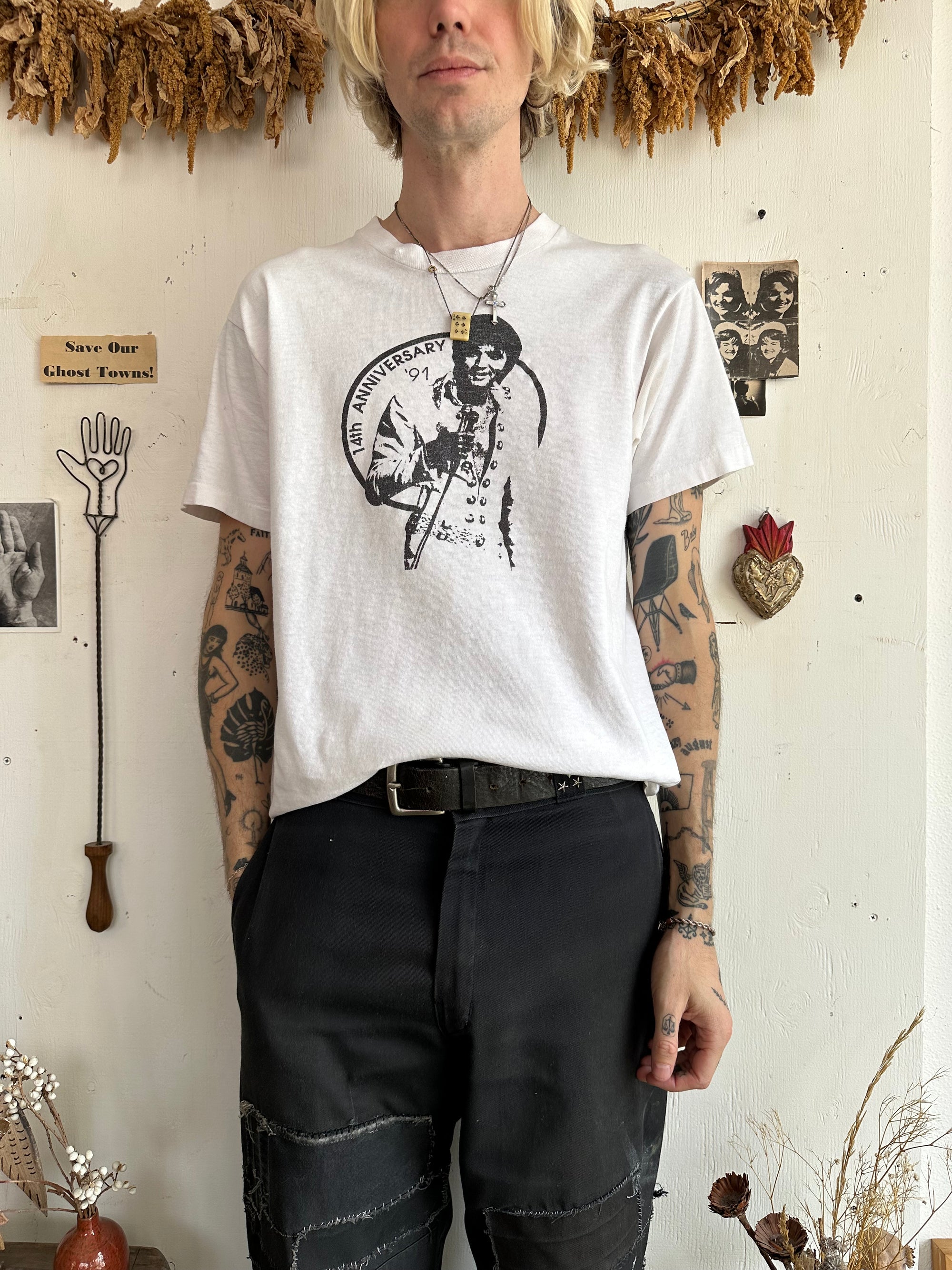 1991 Elvis 14th Anniversary Tee