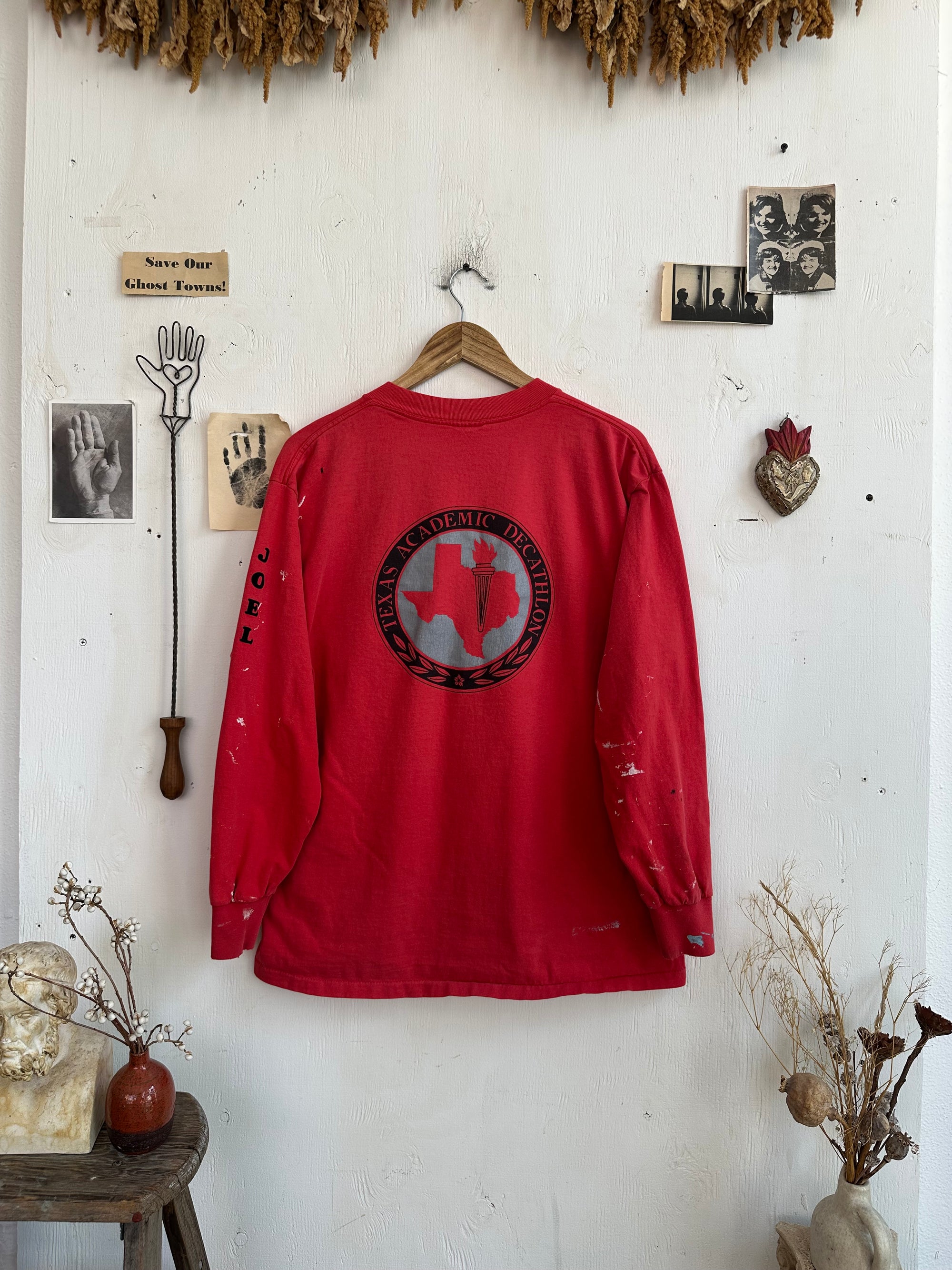 1990s Thrashed Academic Decathlon Long Sleeve