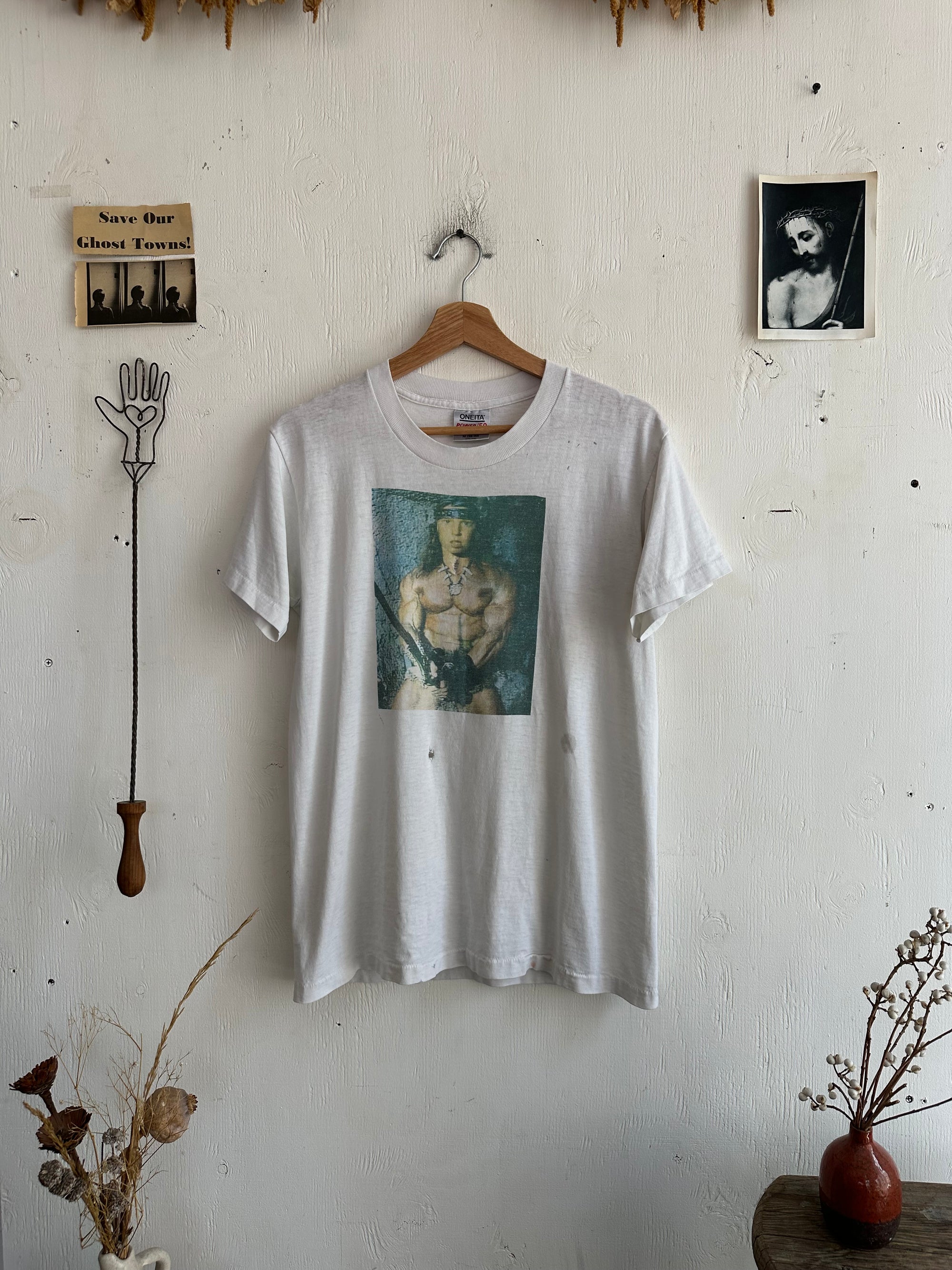 1990s Well Worn Arnold Parody Tee