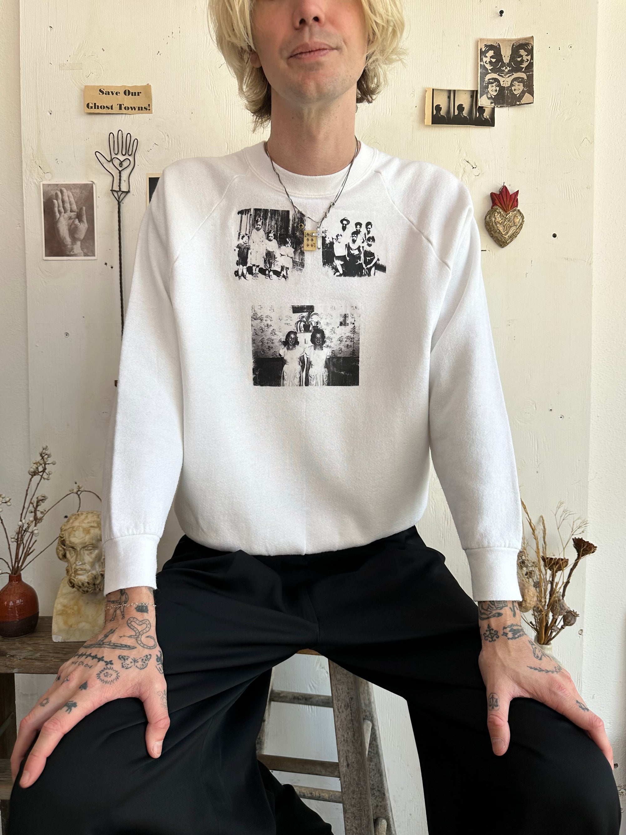 1980s Multiple Portraits Sweatshirt