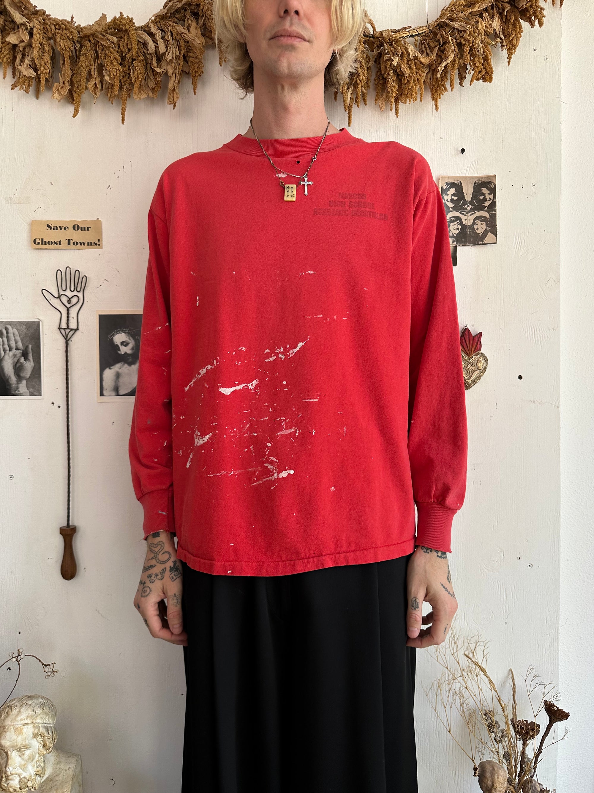 1990s Thrashed Academic Decathlon Long Sleeve