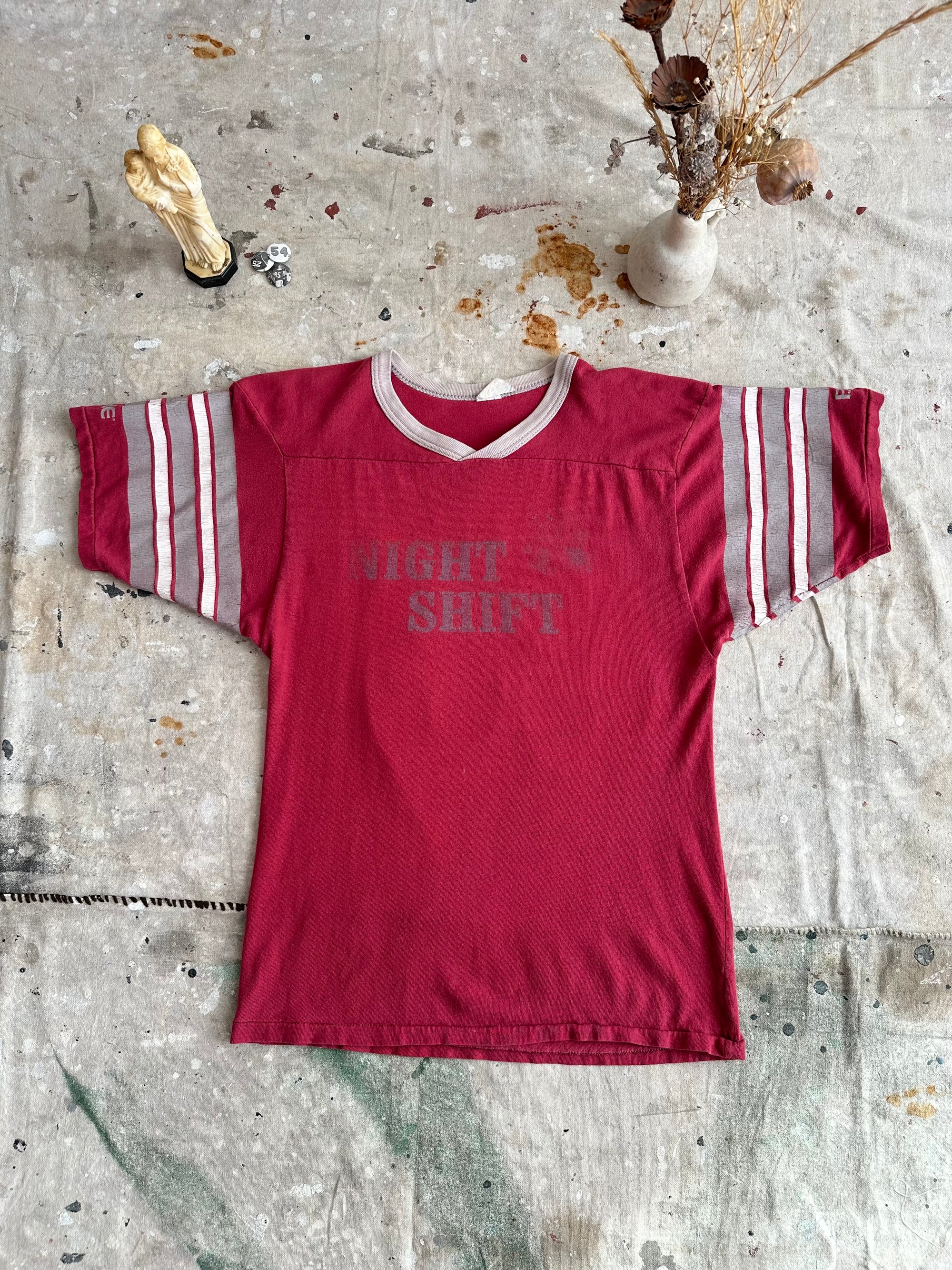 1970s Faded Night Shift Jersey Tee