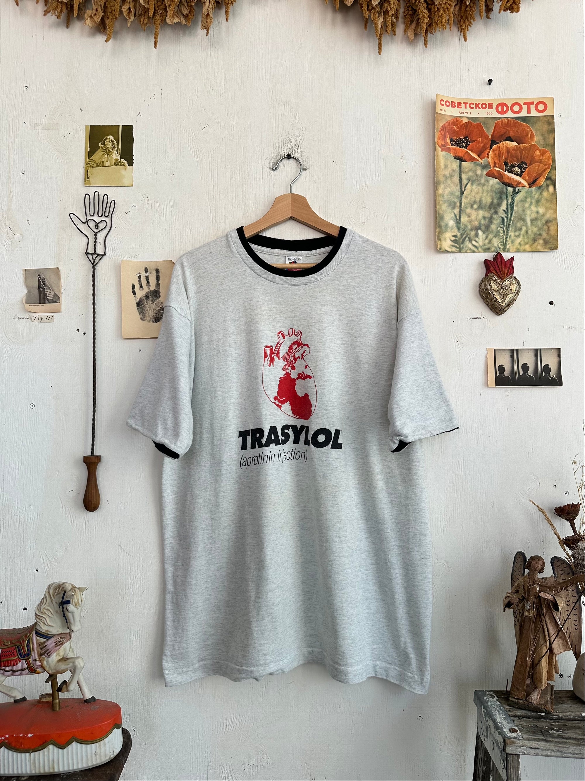 1990s Trasylol Heart Tee