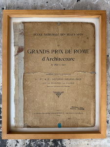 Found Architectural Book Cover (14 x 18)