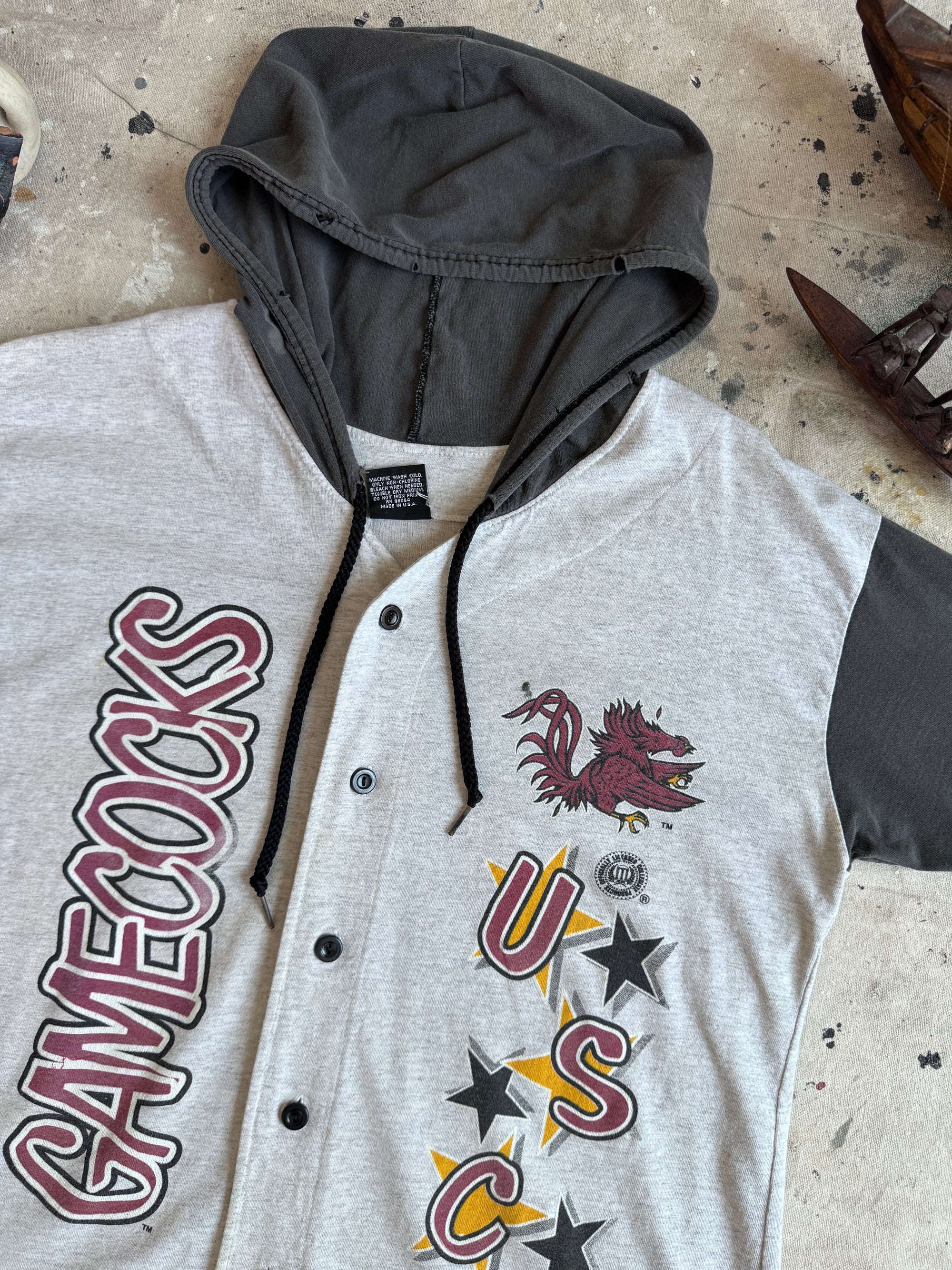 1994 GameCocks Hooded Baseball Jersey (L)
