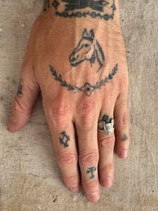 Vintage Sterling Mickey Mouse Ring