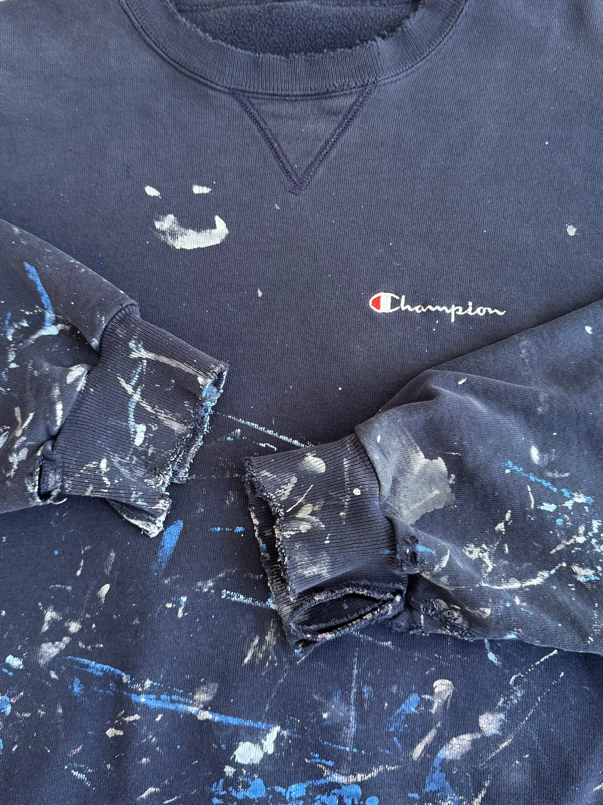 1980s Thrashed Champion Painter Sweatshirt