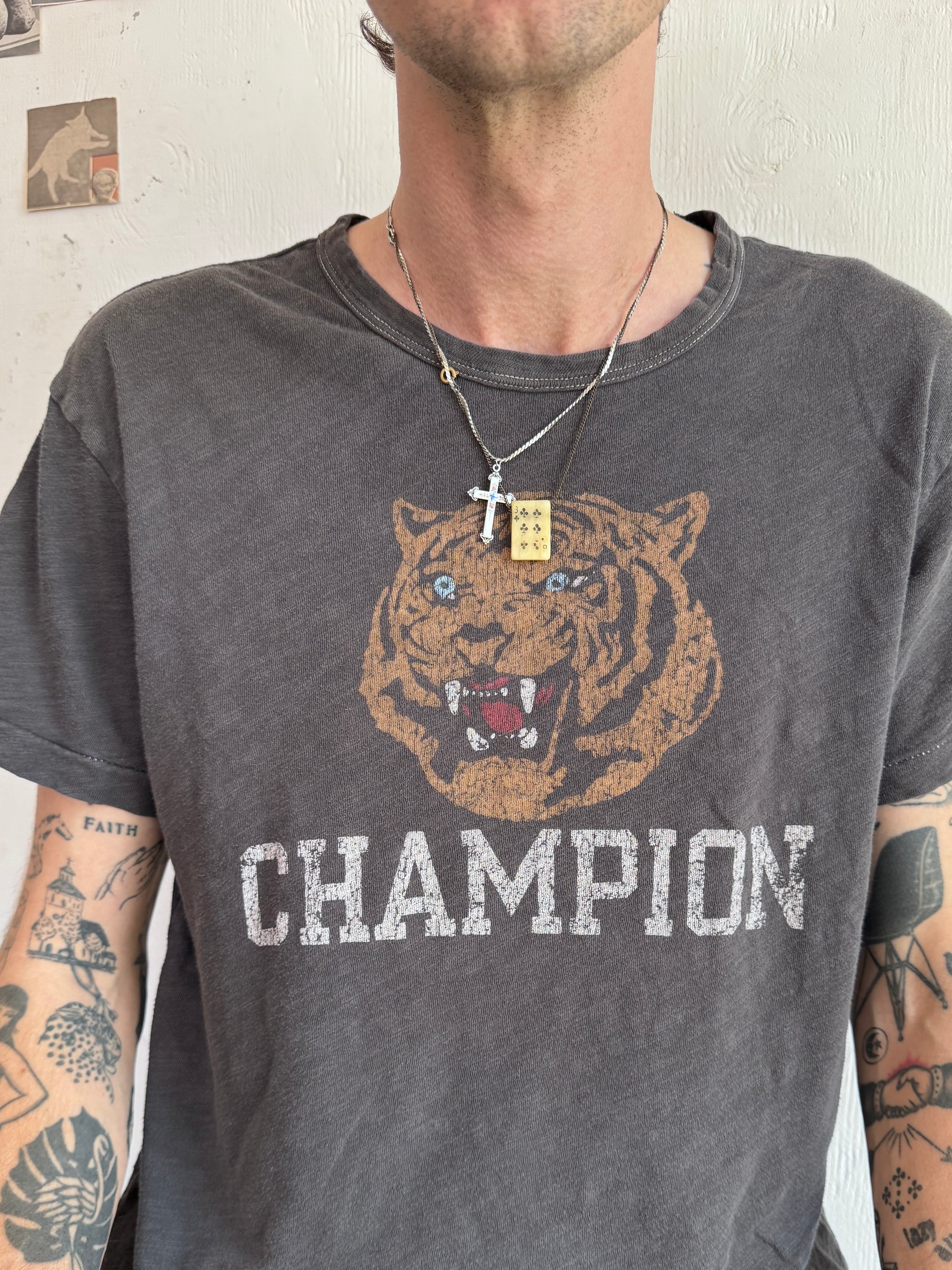 2010s Champion x Todd Snyder Tiger T-Shirt (M)