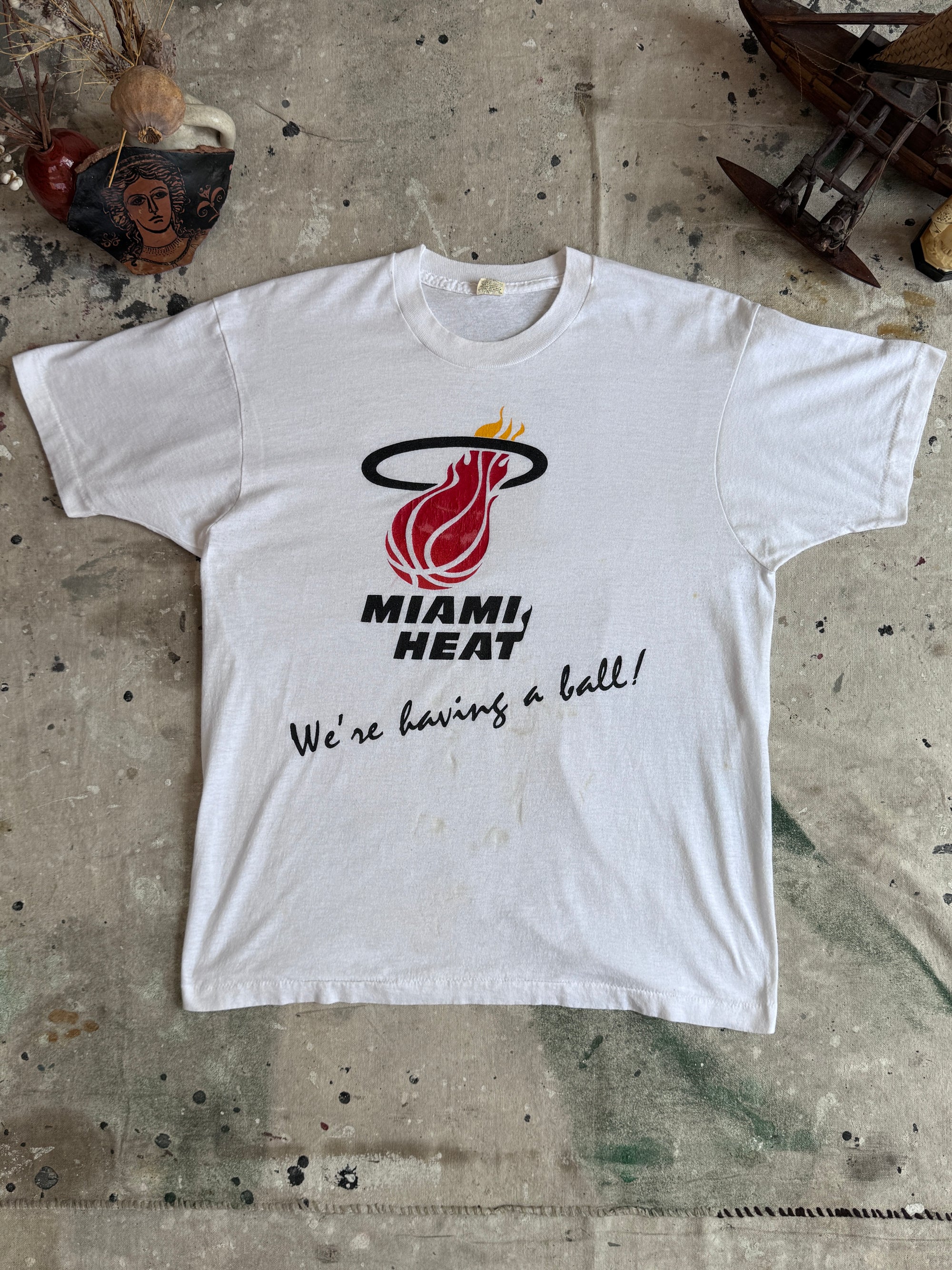 1980s Miami Heat T-Shirt (M)