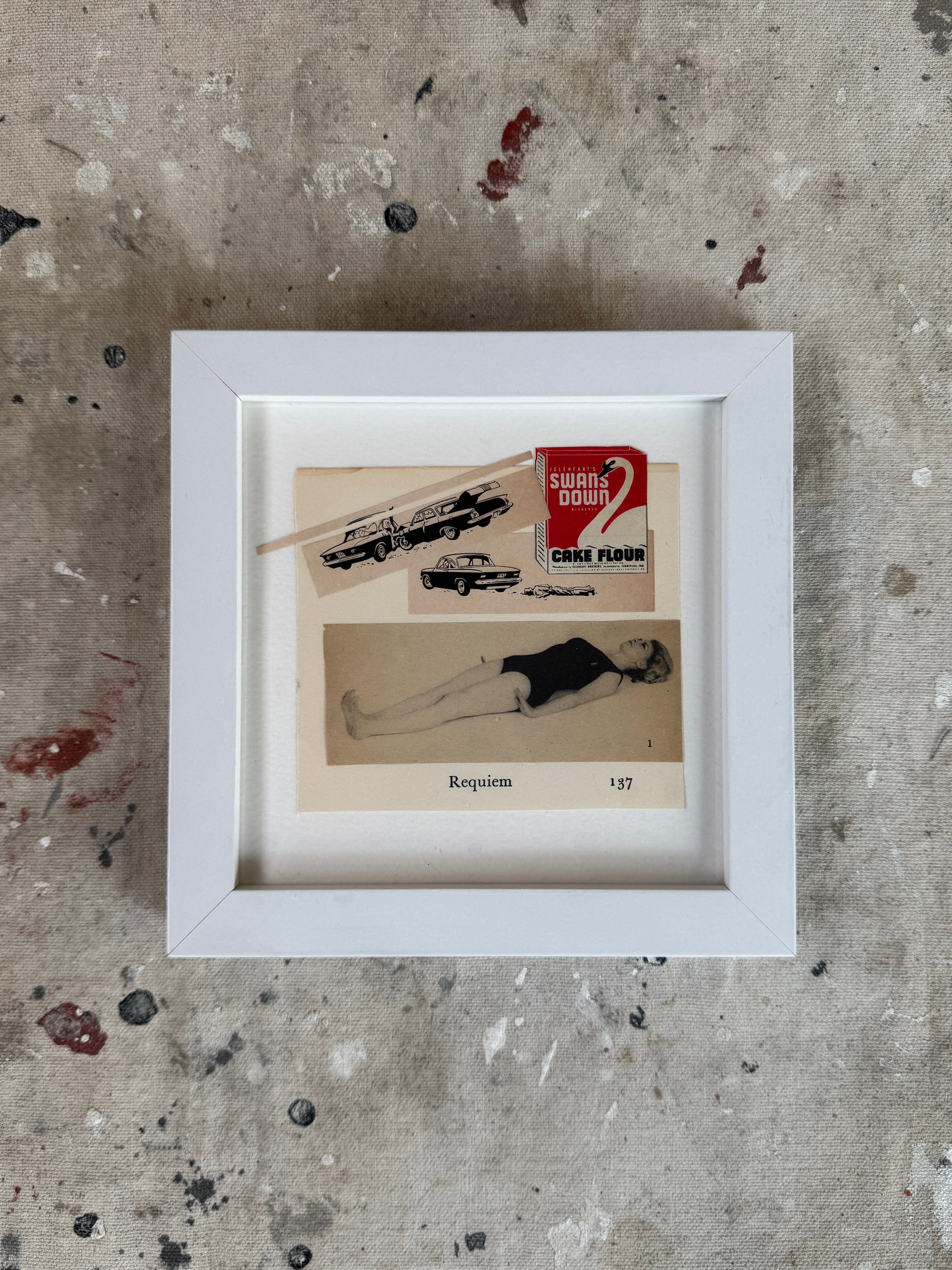 Requiem Collage (6" x 6")