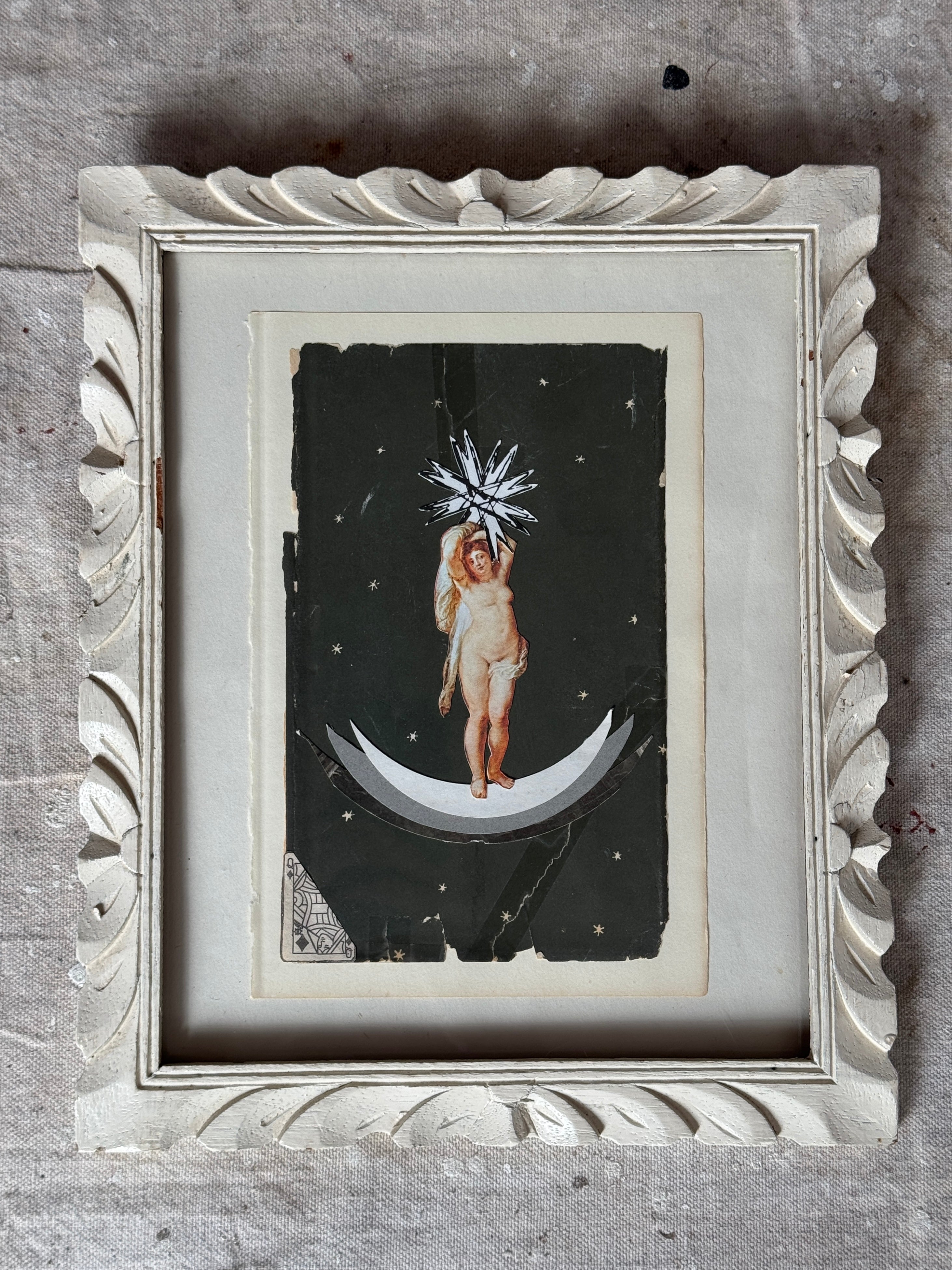 King and Queen - Pair of Collages (S/M - 11 1/2" x 9 1/2")