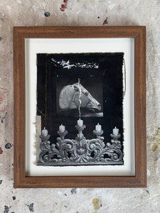 Fabric Study - Collage/Assemblage (8" x 10")