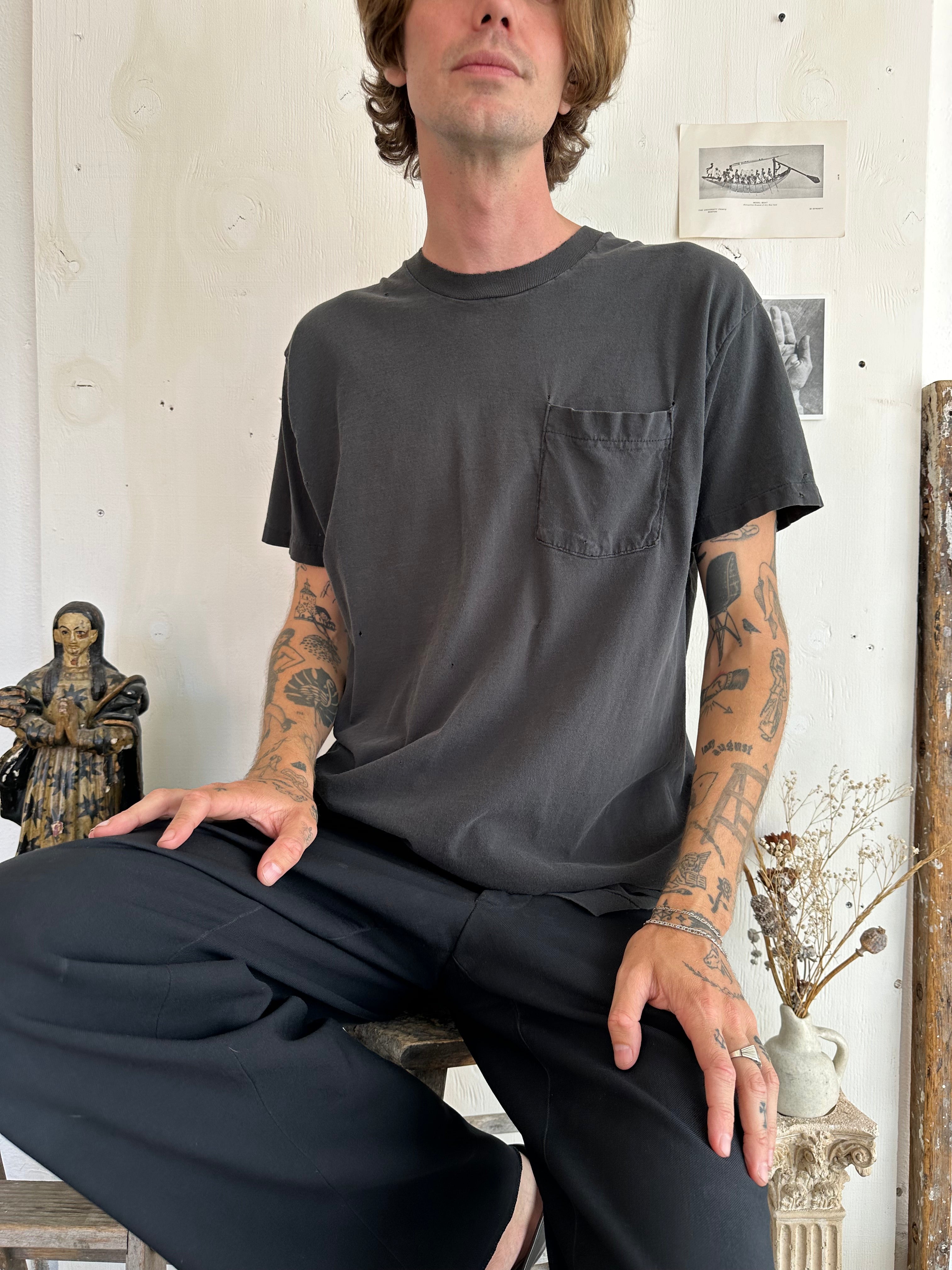 1980s Well-Worn Pocket Tee (L/XL)