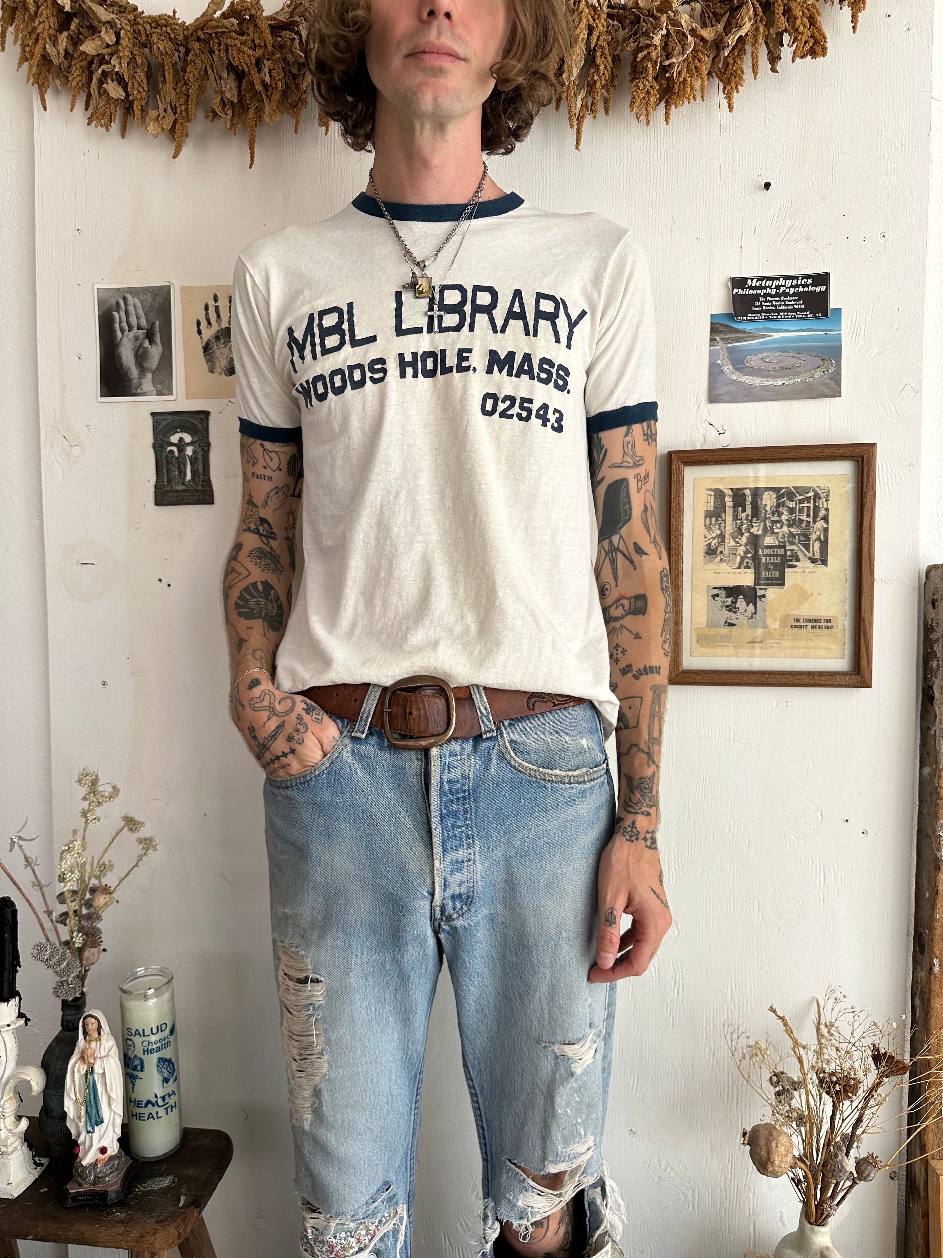 1970s MBL Library T-Shirt (M)