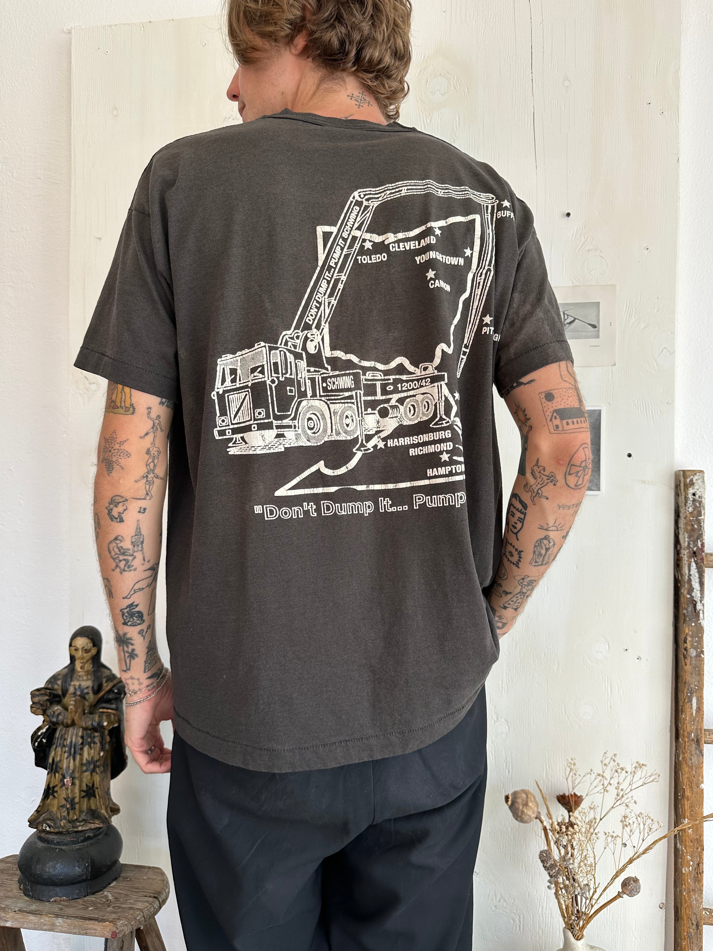1990s Well-Worn “Dump It, Pump It” Tee (XL)