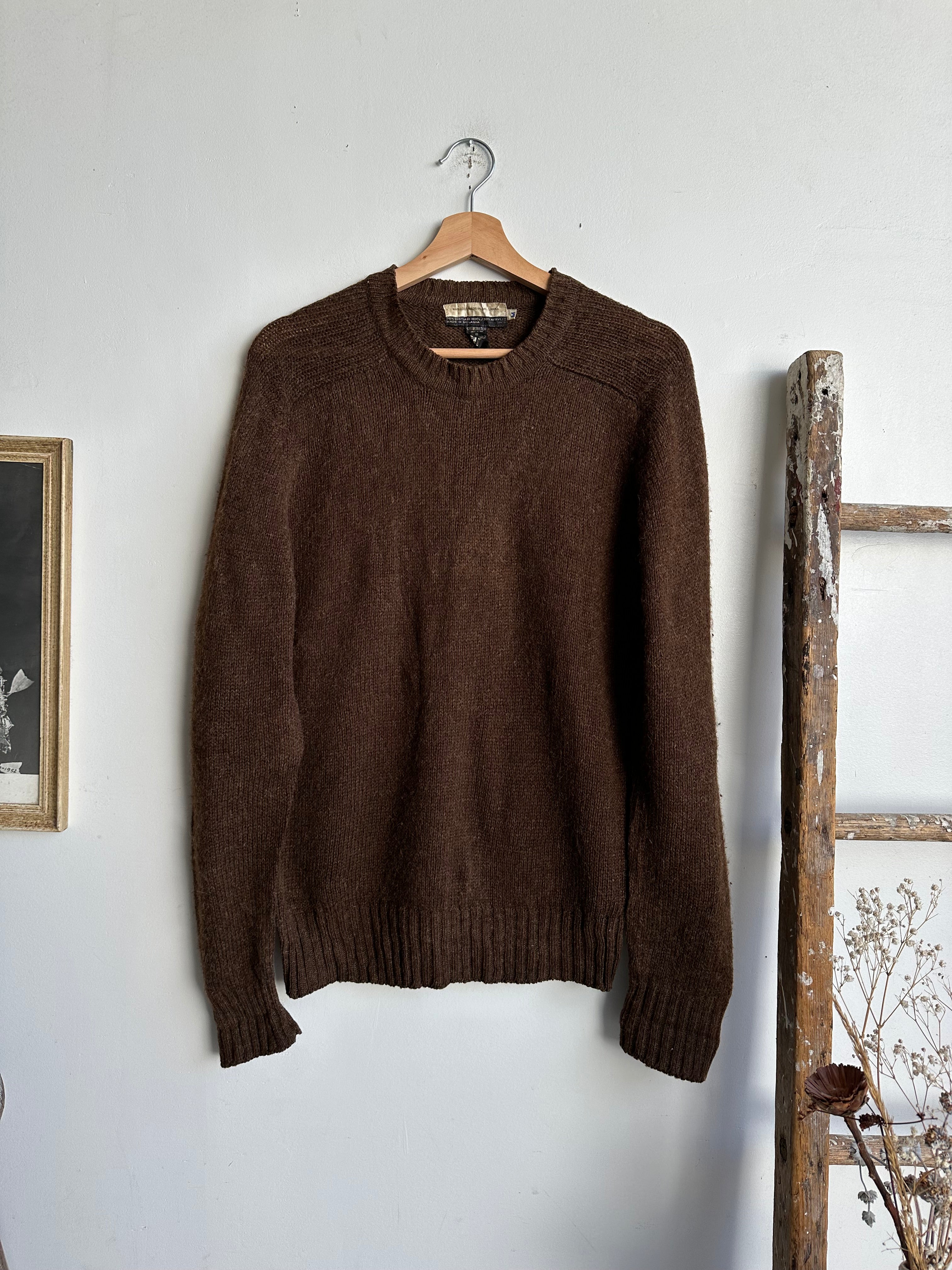 1960s Brown Knit (M)