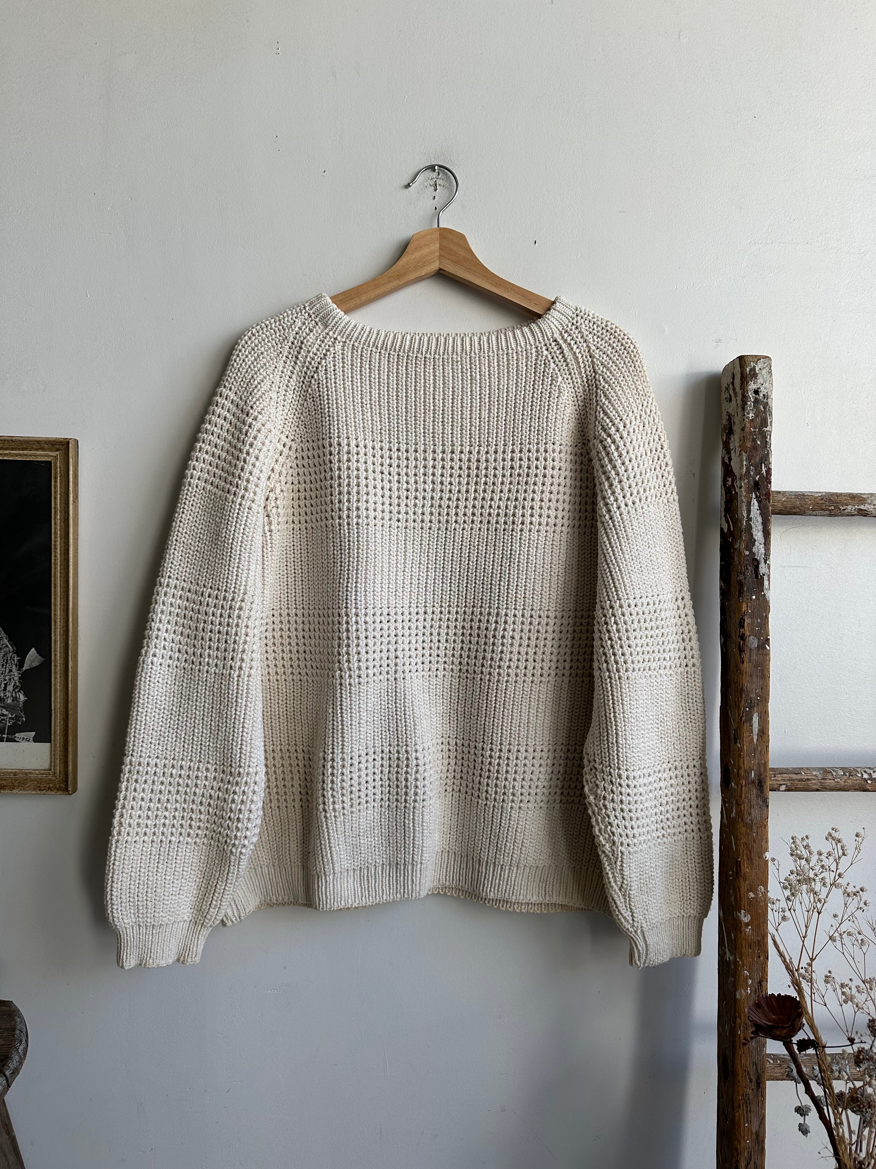 1980s Super Heavy Cotton Knit (XXL)