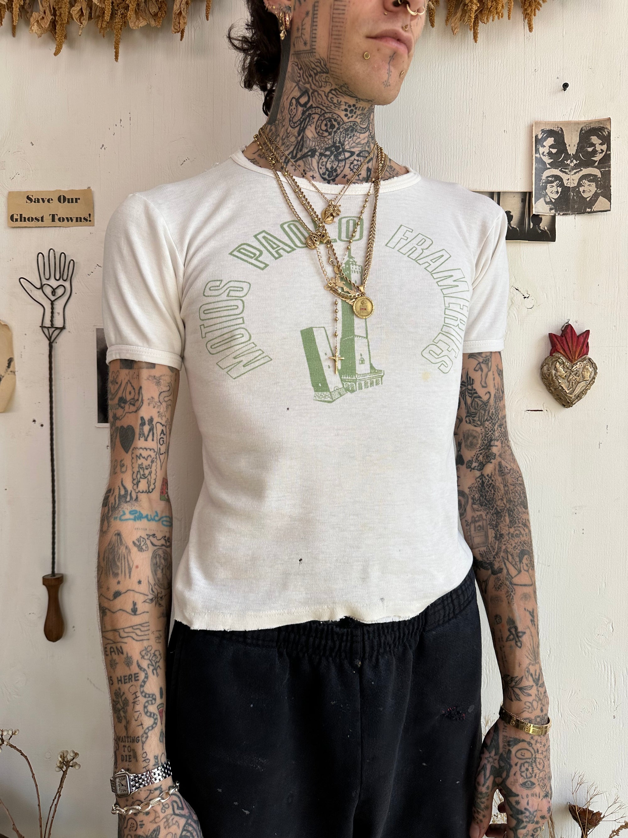 1970s Motos Paolo Frameries Tee