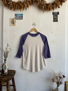 1980s Purple Baseball Tee (M)