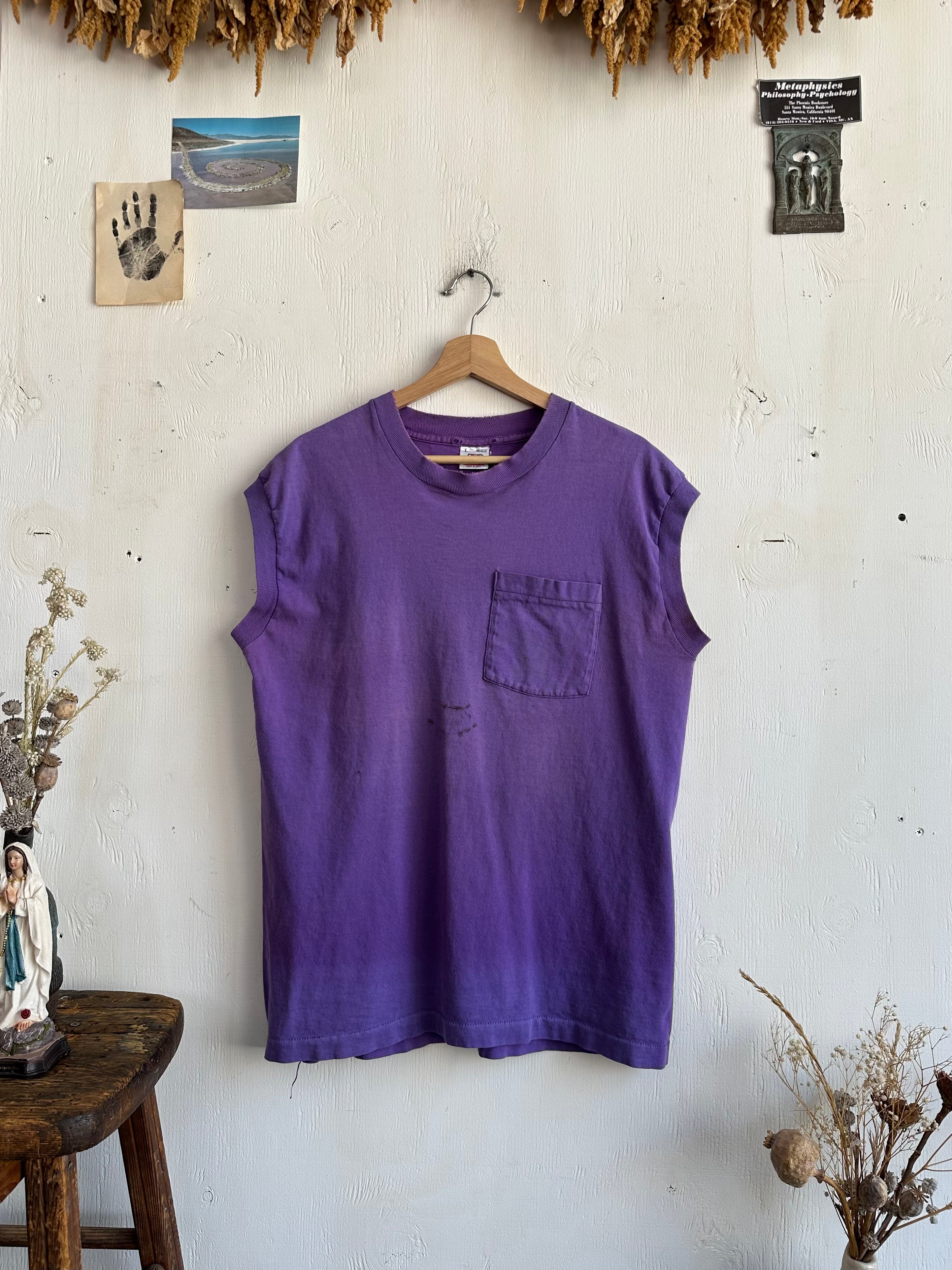 1980s Purple Muscle Tee (M/L)