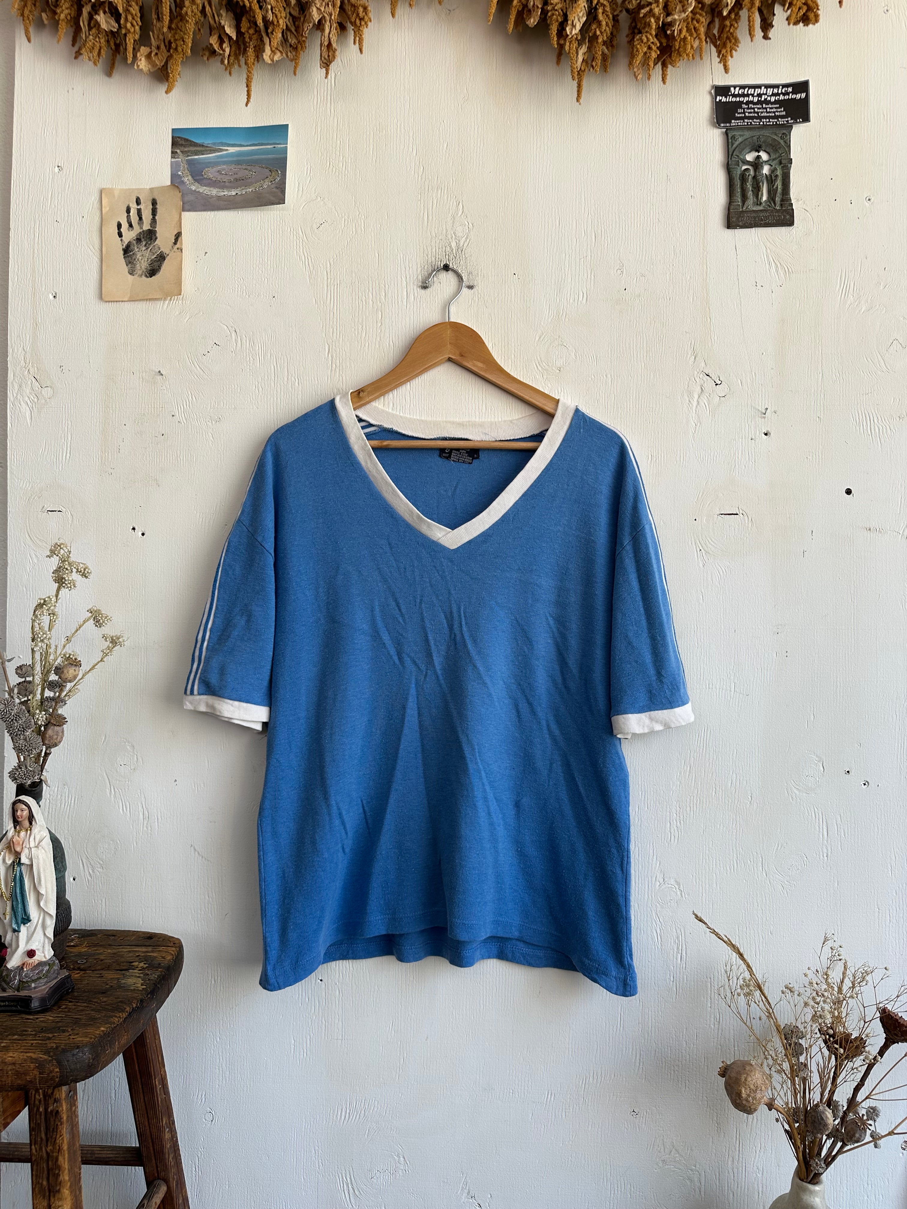 1970s Boxy Athletic Tee (Boxy L/XL)