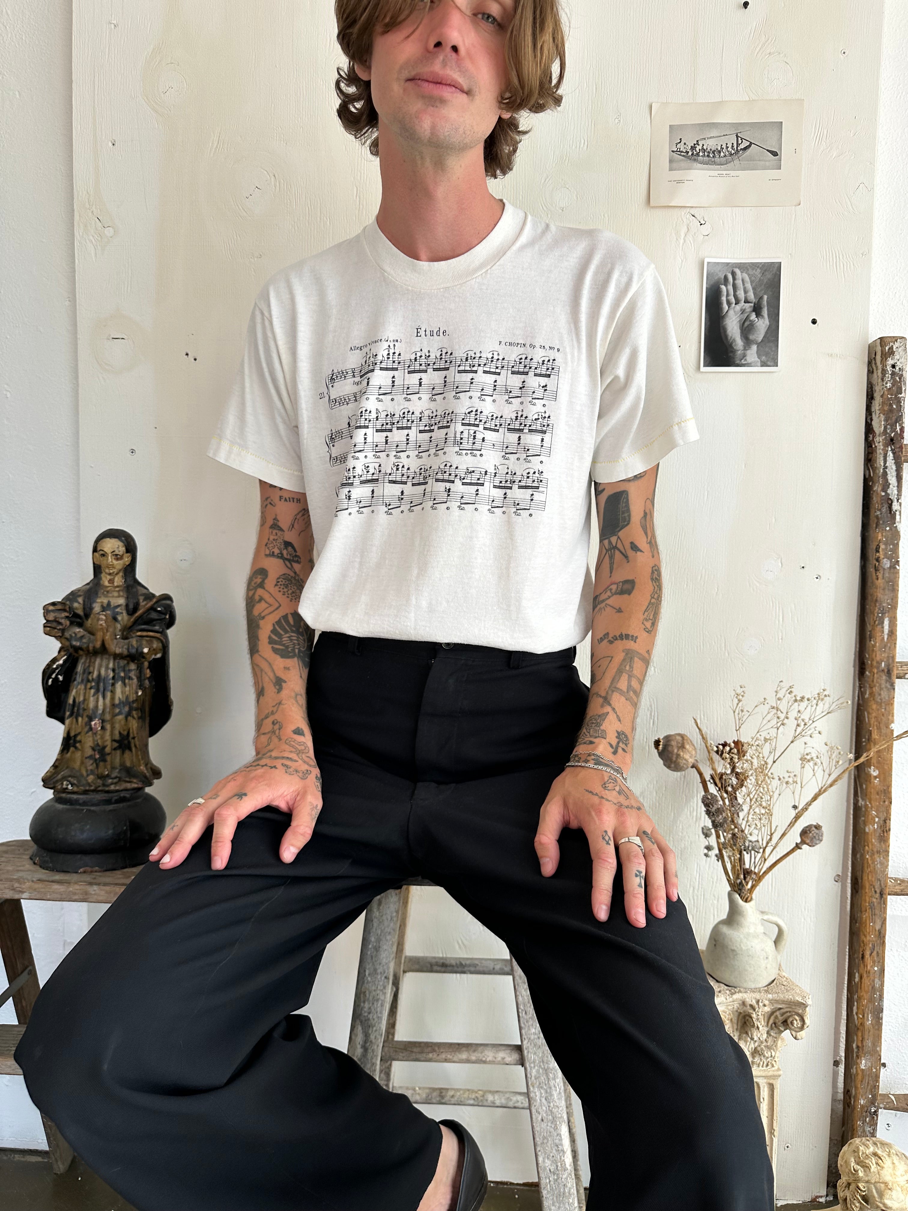 1980s Chopin Music Tee (L)