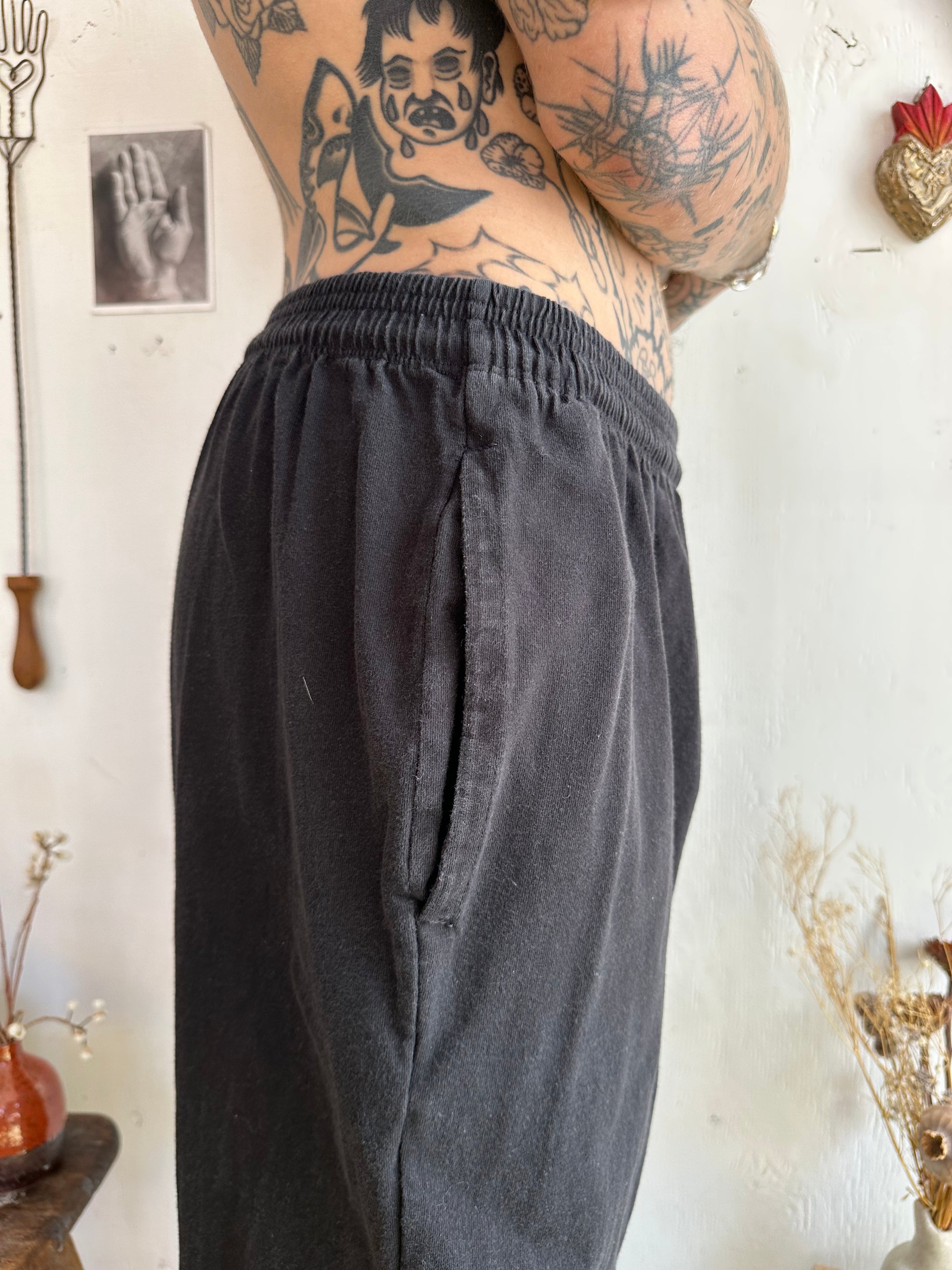 1990s Black Sweatpants