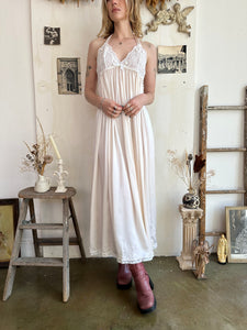 1980s Halter Maxi Dress (L/XL)