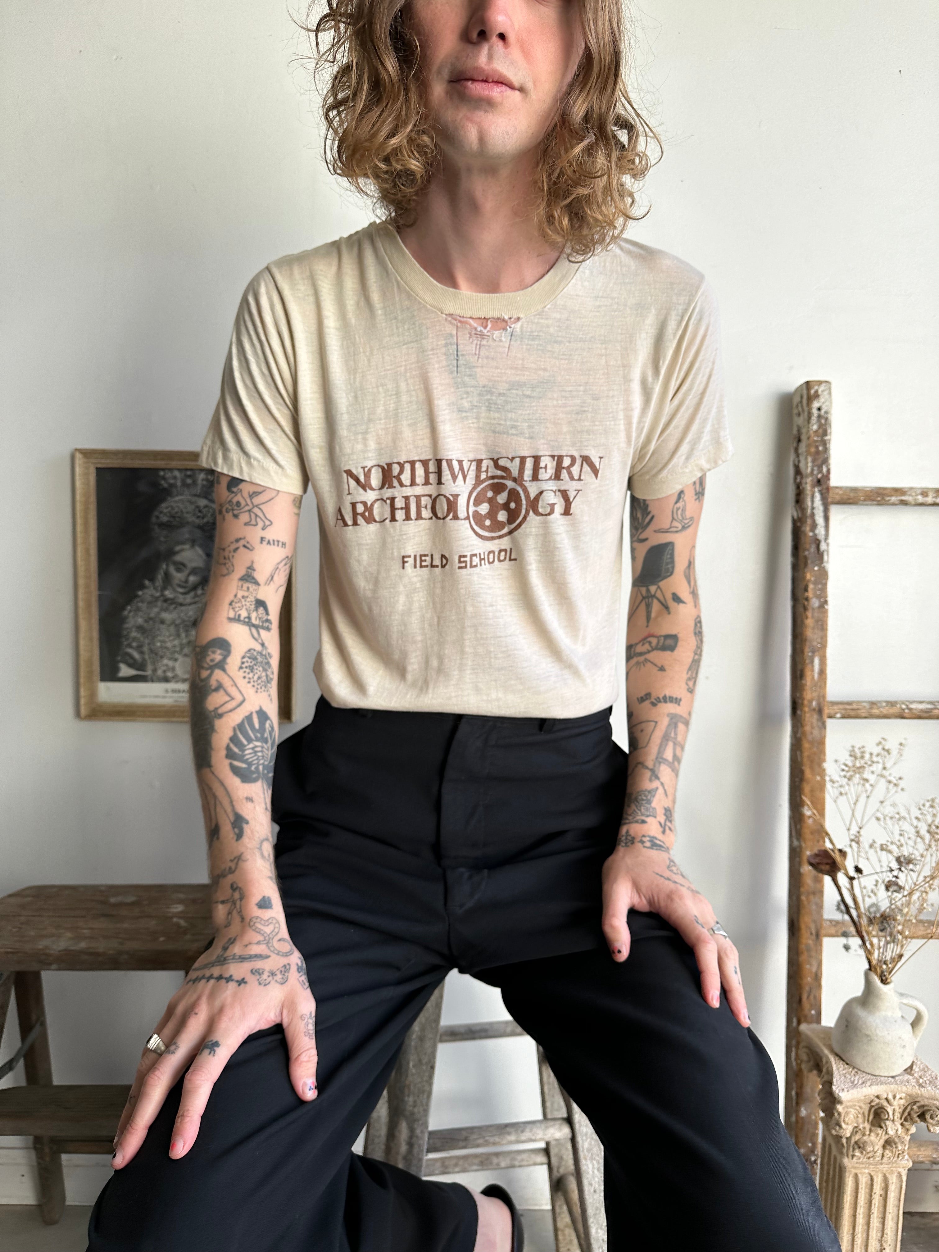 1980s Northwestern Archeology Tee (M)