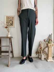 1980s Green Military Trousers (29 x 32)