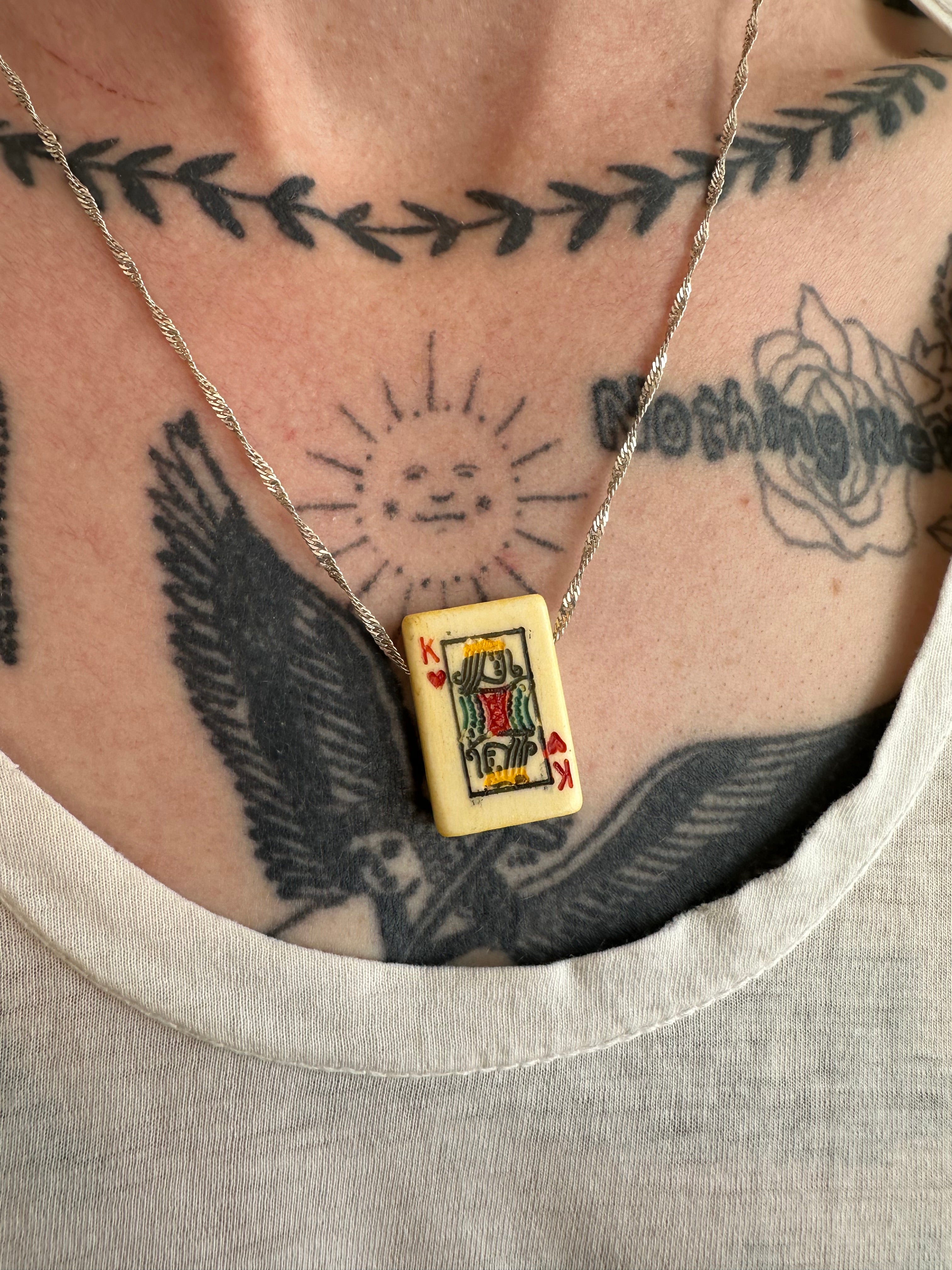 King of Hearts Pendant Necklace