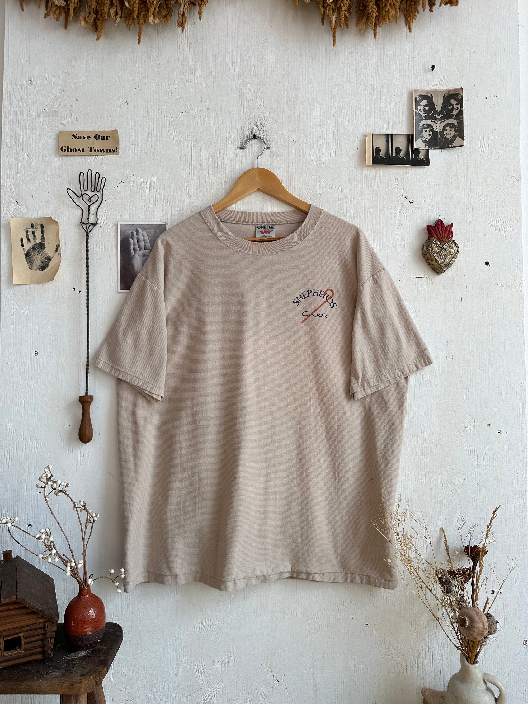 1990s Thick Cotton Shepard’s Crook Tee