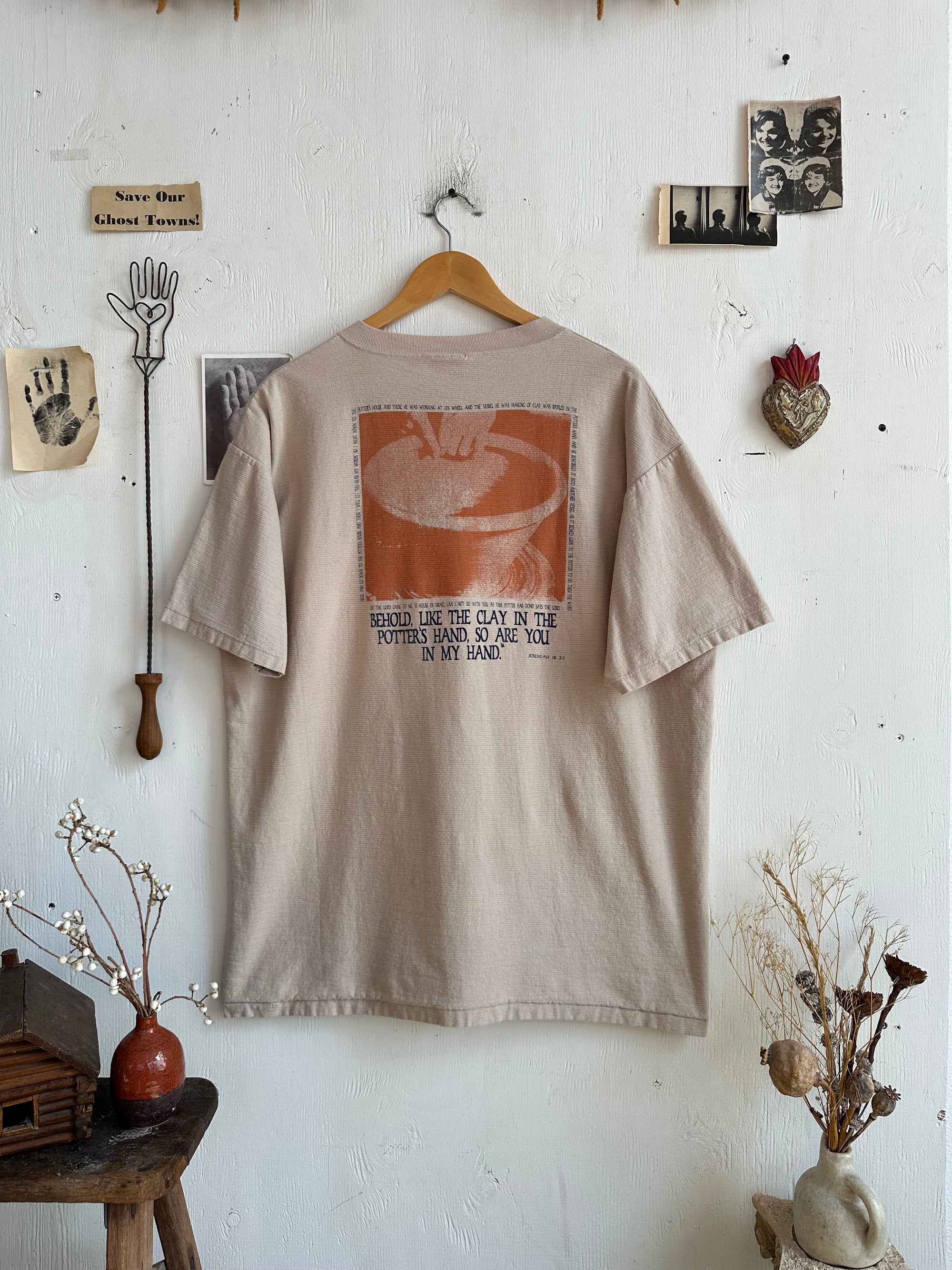 1990s Thick Cotton Shepard’s Crook Tee