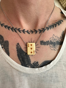 Three of Hearts Pendant Necklace