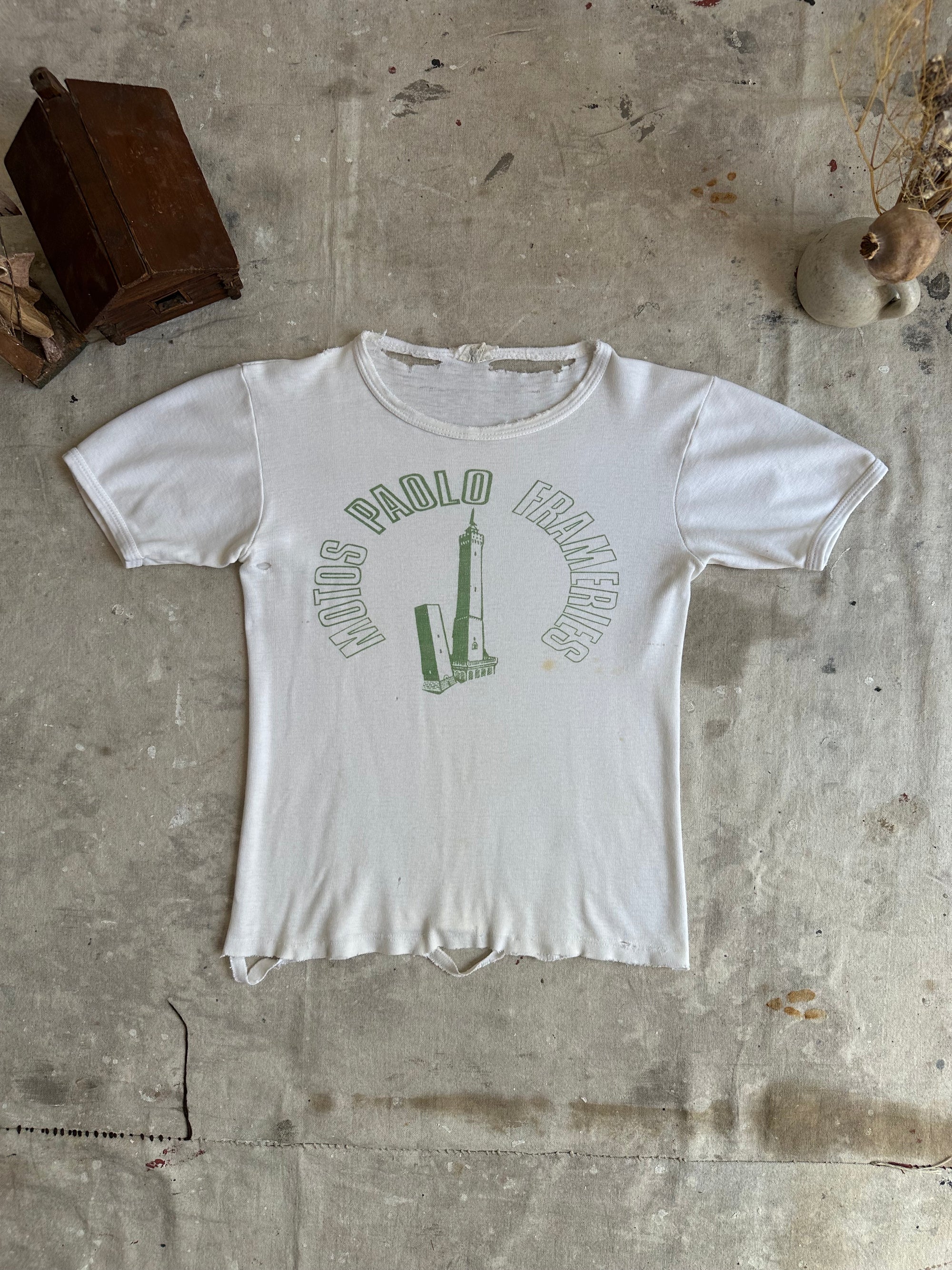 1970s Motos Paolo Frameries Tee