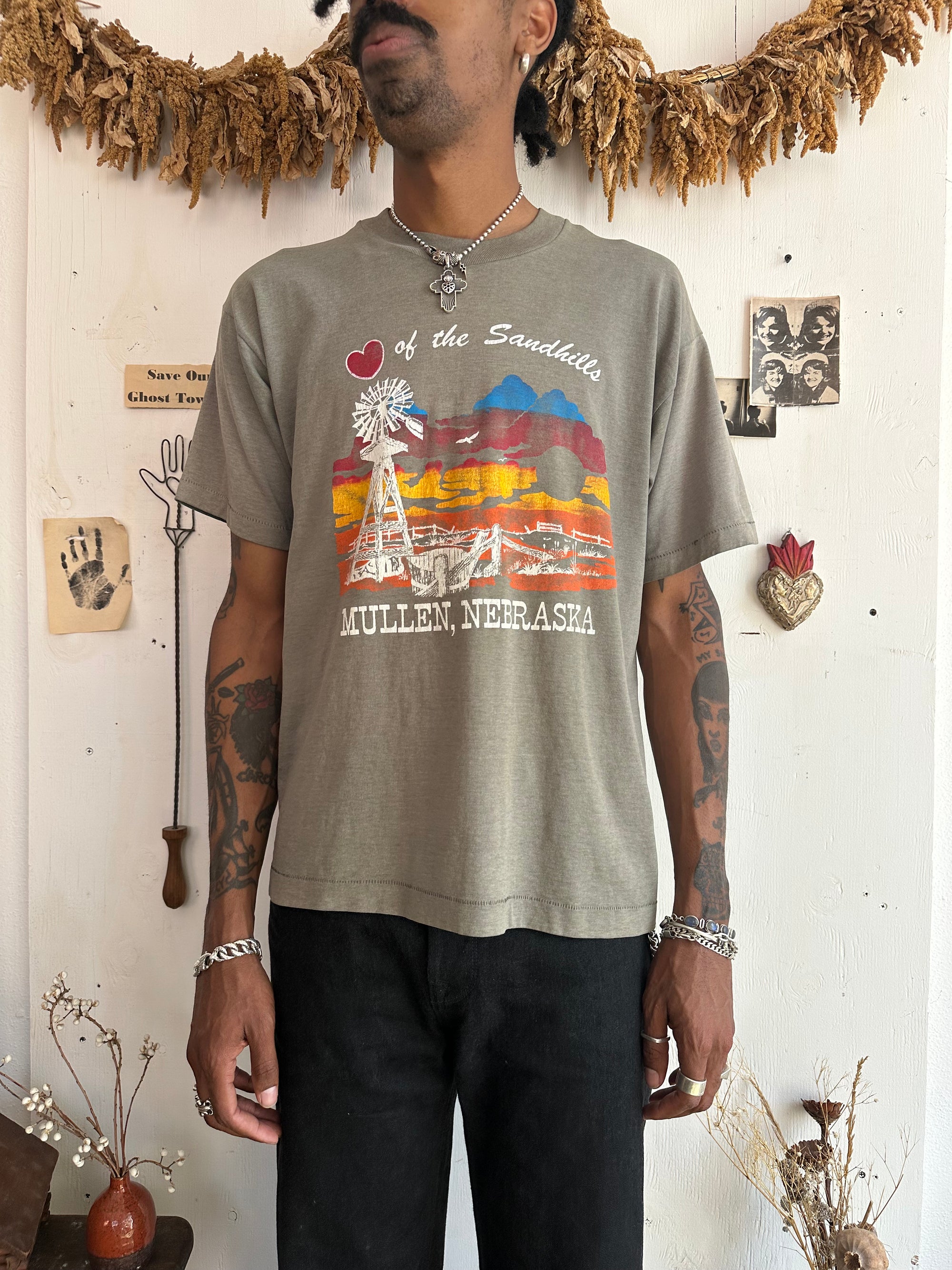 1990s Faded Heart of the Sandhills T-Shirt