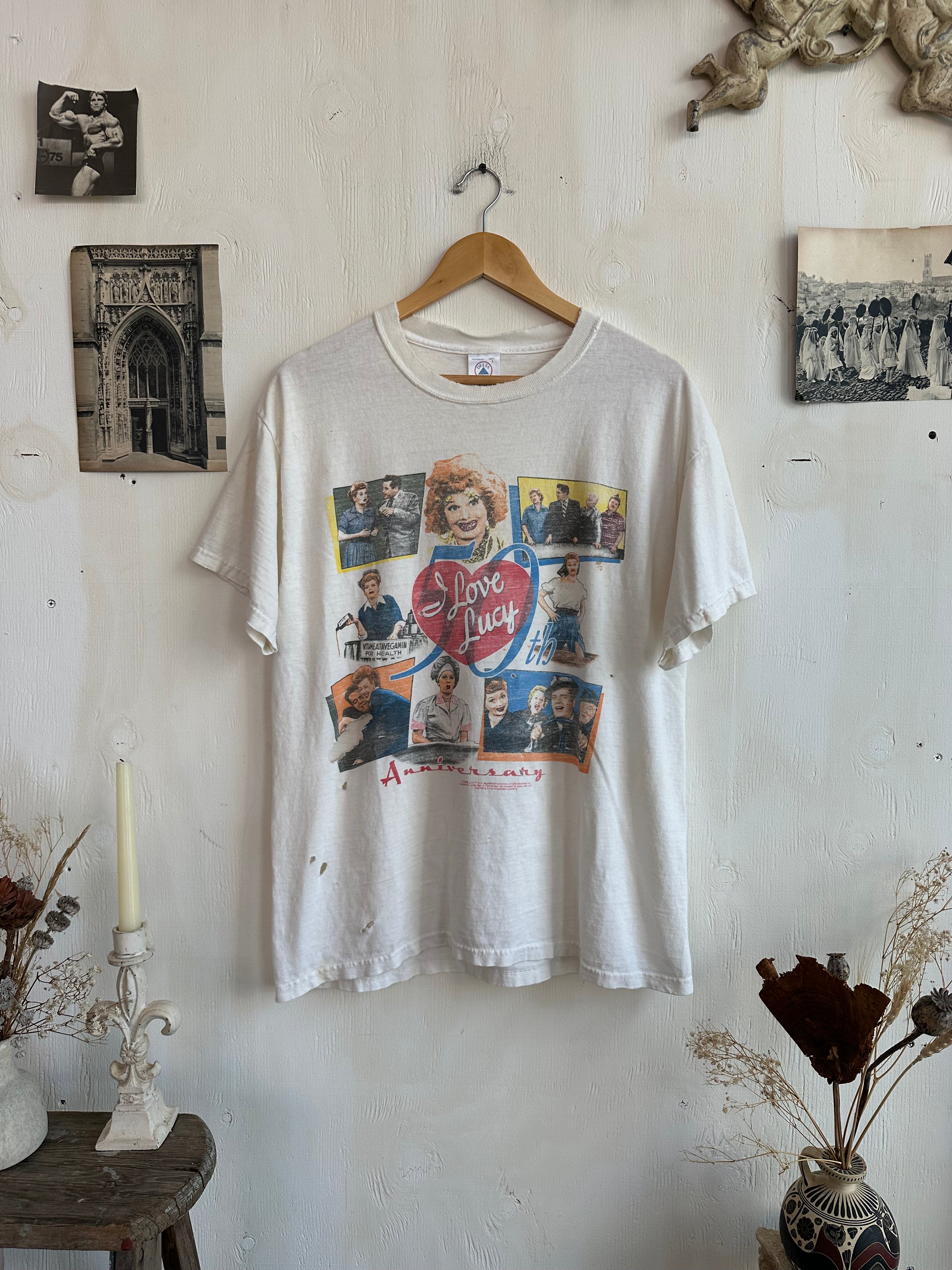1990s Well-Worn I Love Lucy Tee (L/XL)