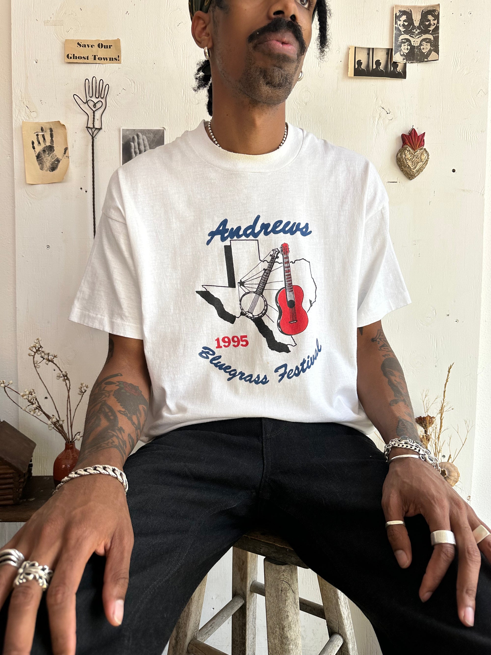 1995 Bluegrass Festival Tee