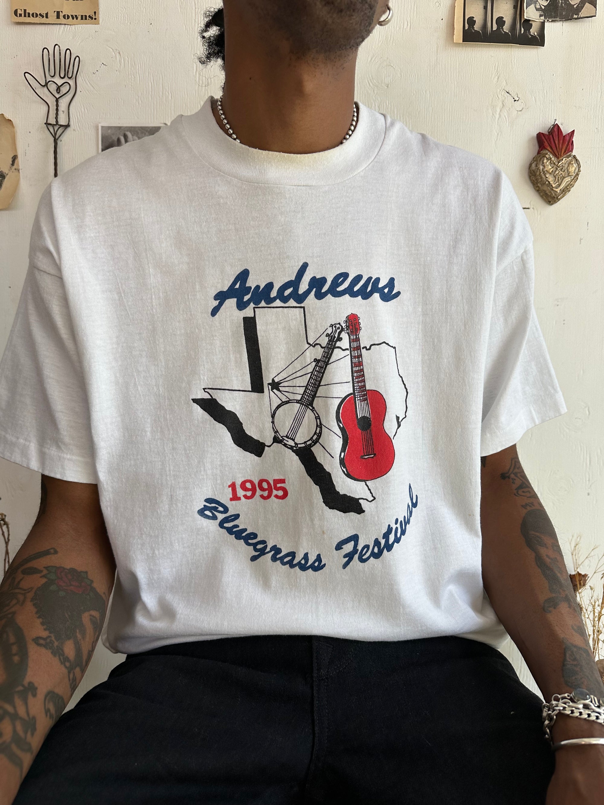 1995 Bluegrass Festival Tee