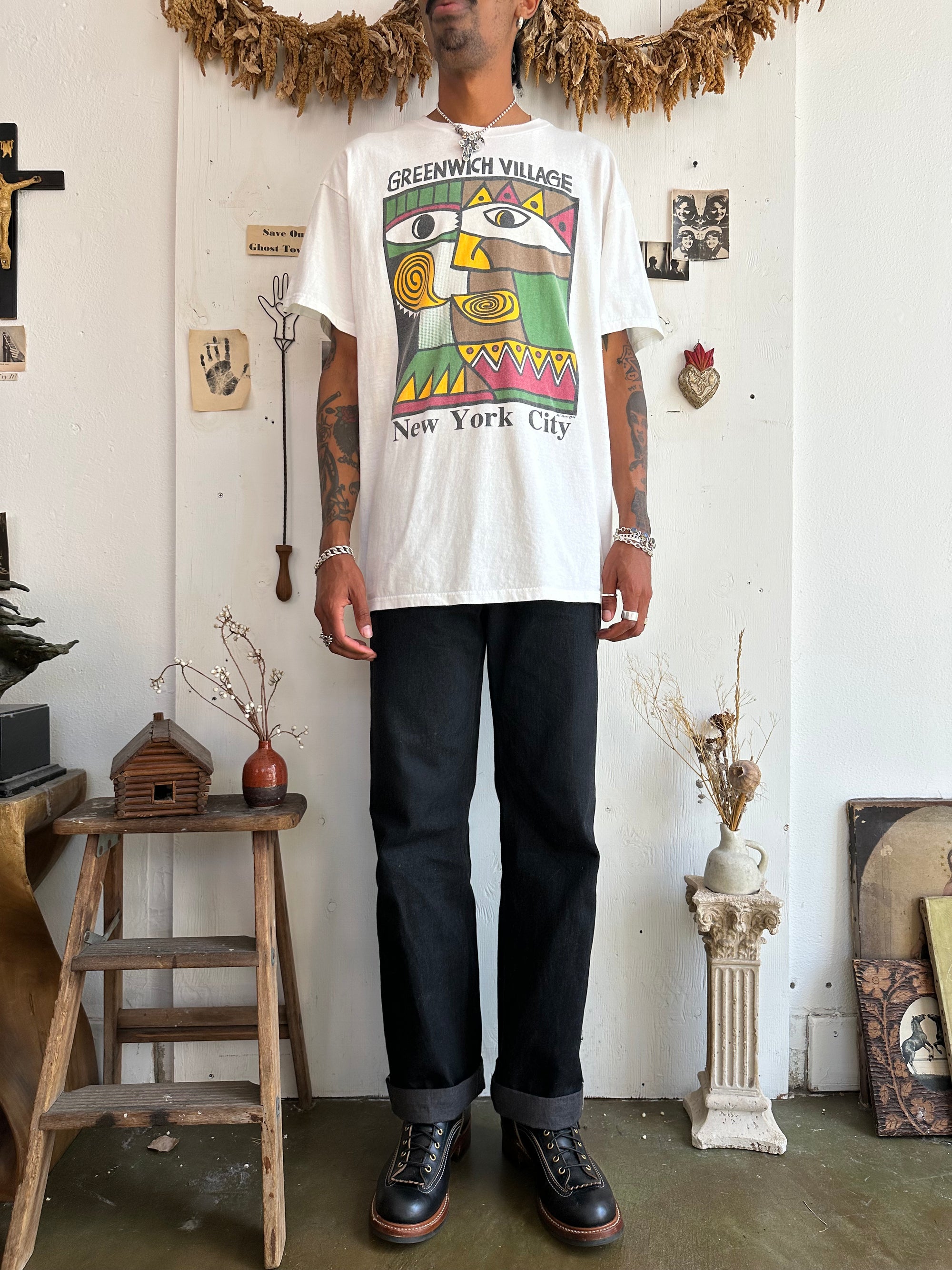 1990s Greenwich Village Folk Tee