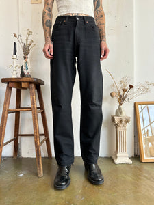 1990s Black Washed Levis (34/33)