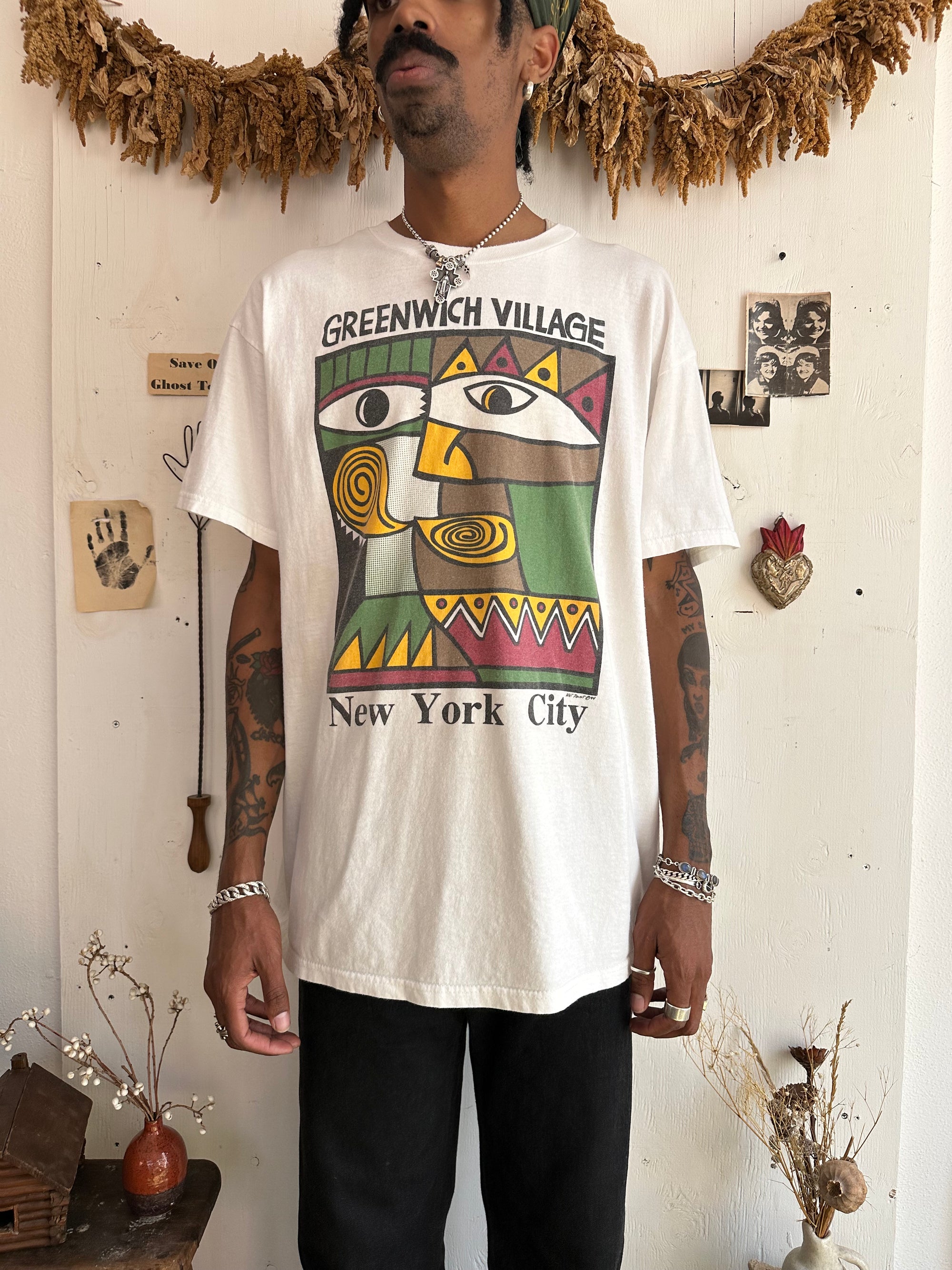 1990s Greenwich Village Folk Tee