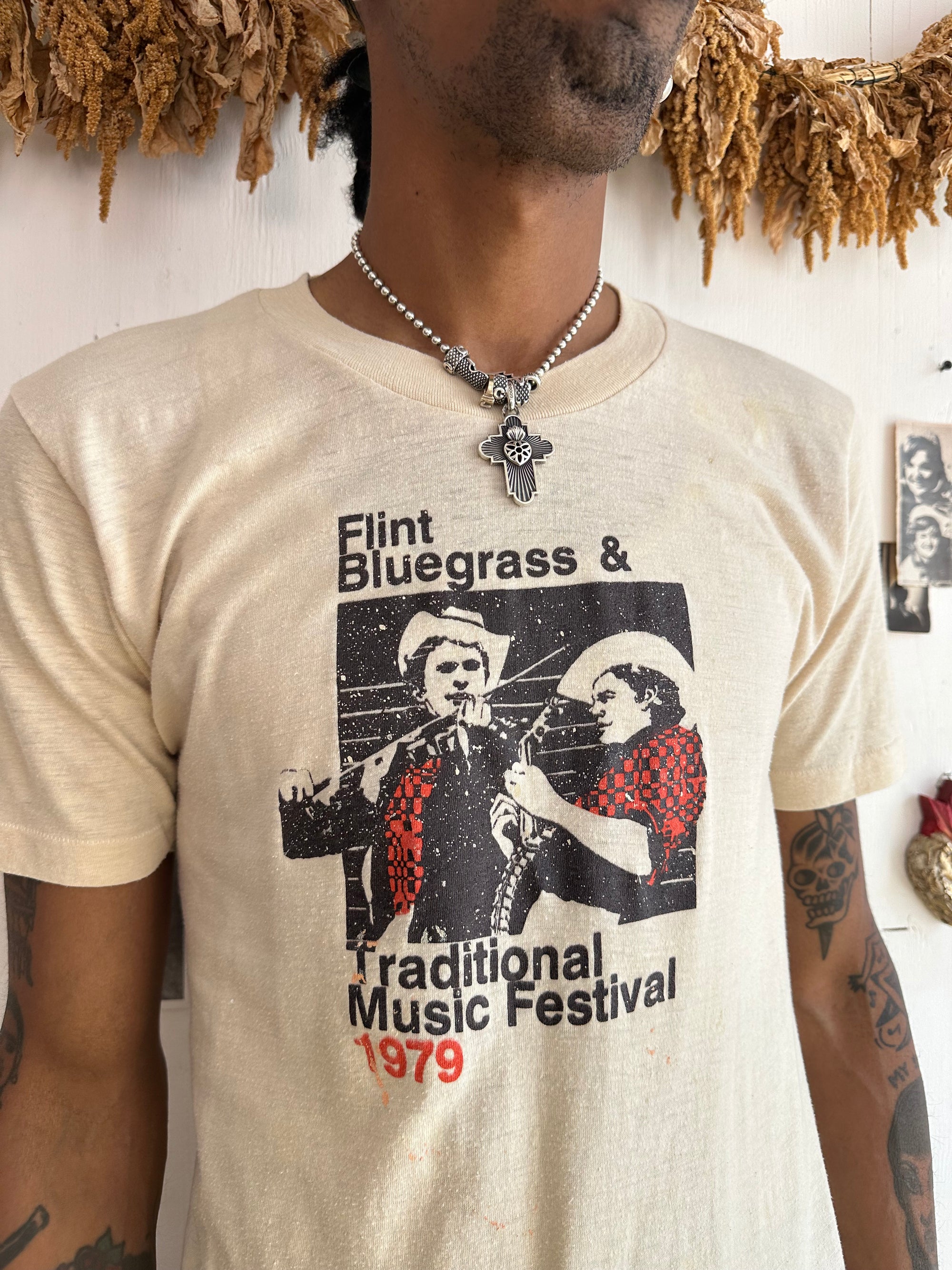 1979 Flint Bluegrass & Traditional Music Festival Tee