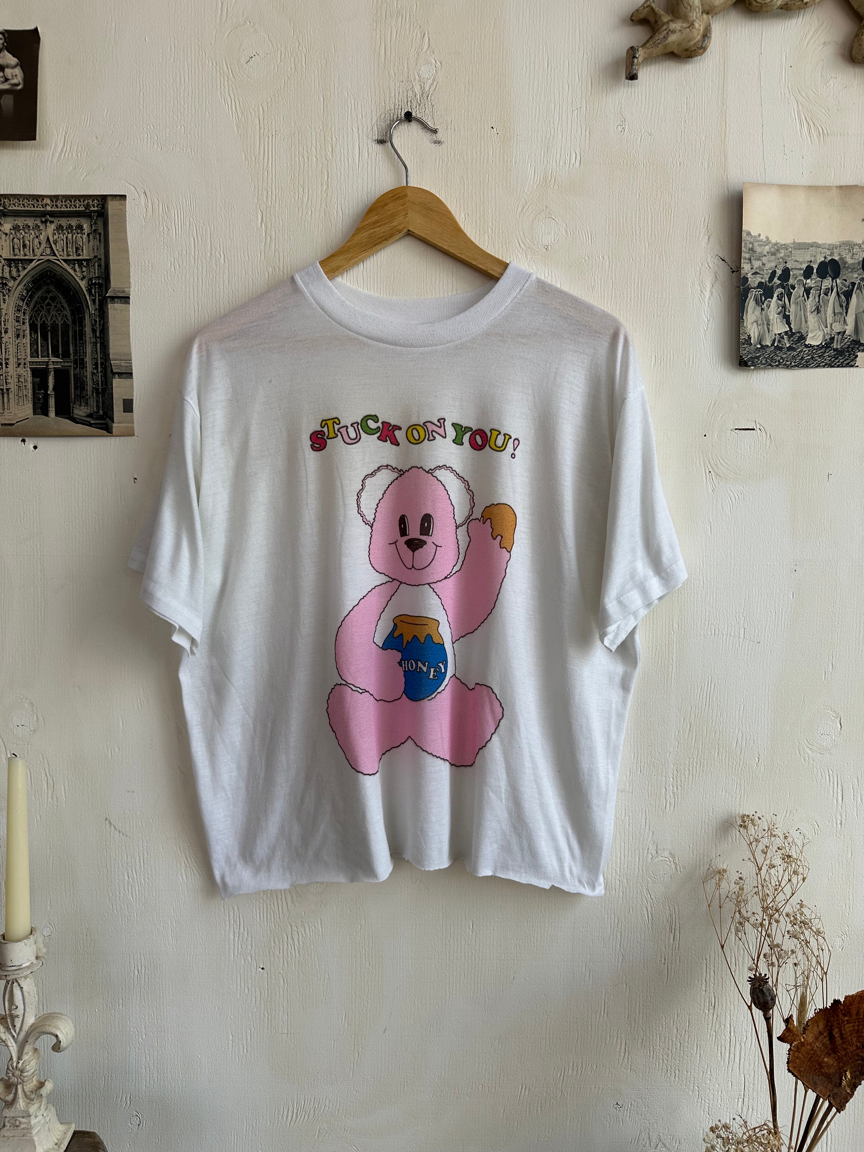 1980s Chopped Stuck on You Tee (Boxy L/XL)