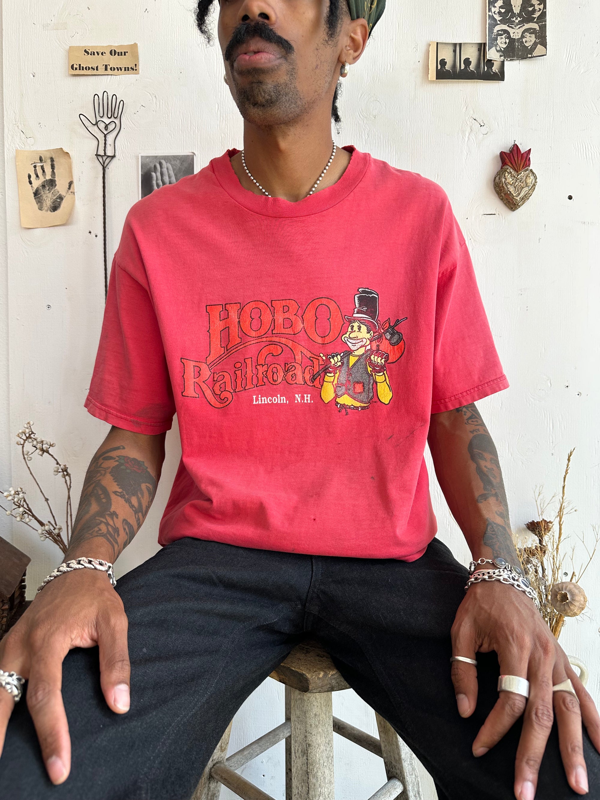 1990s Faded Hobo Railroad T-Shirt